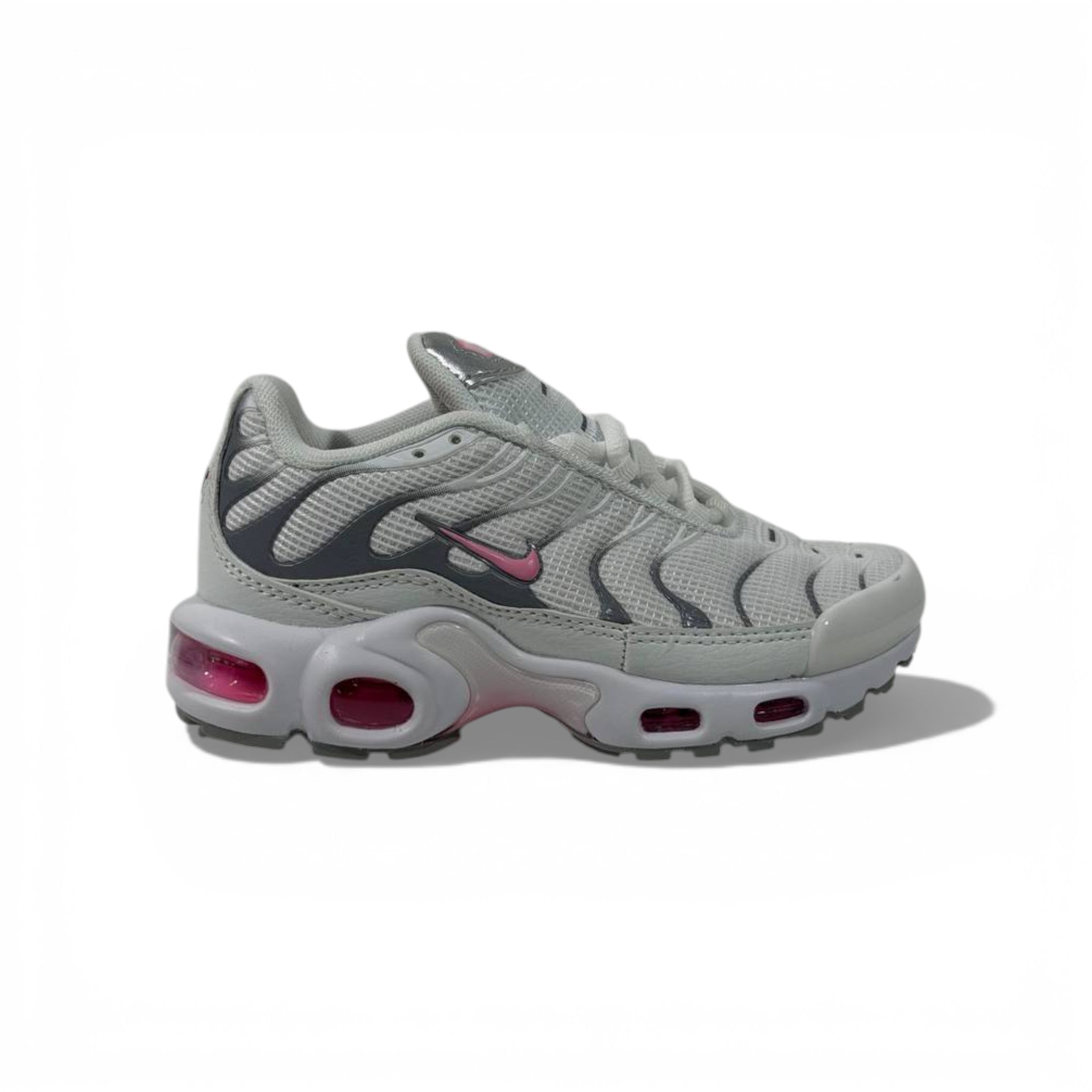 Nike Kids Air Cushion Sneakers β Pink & Grey Sport Shoes ππ