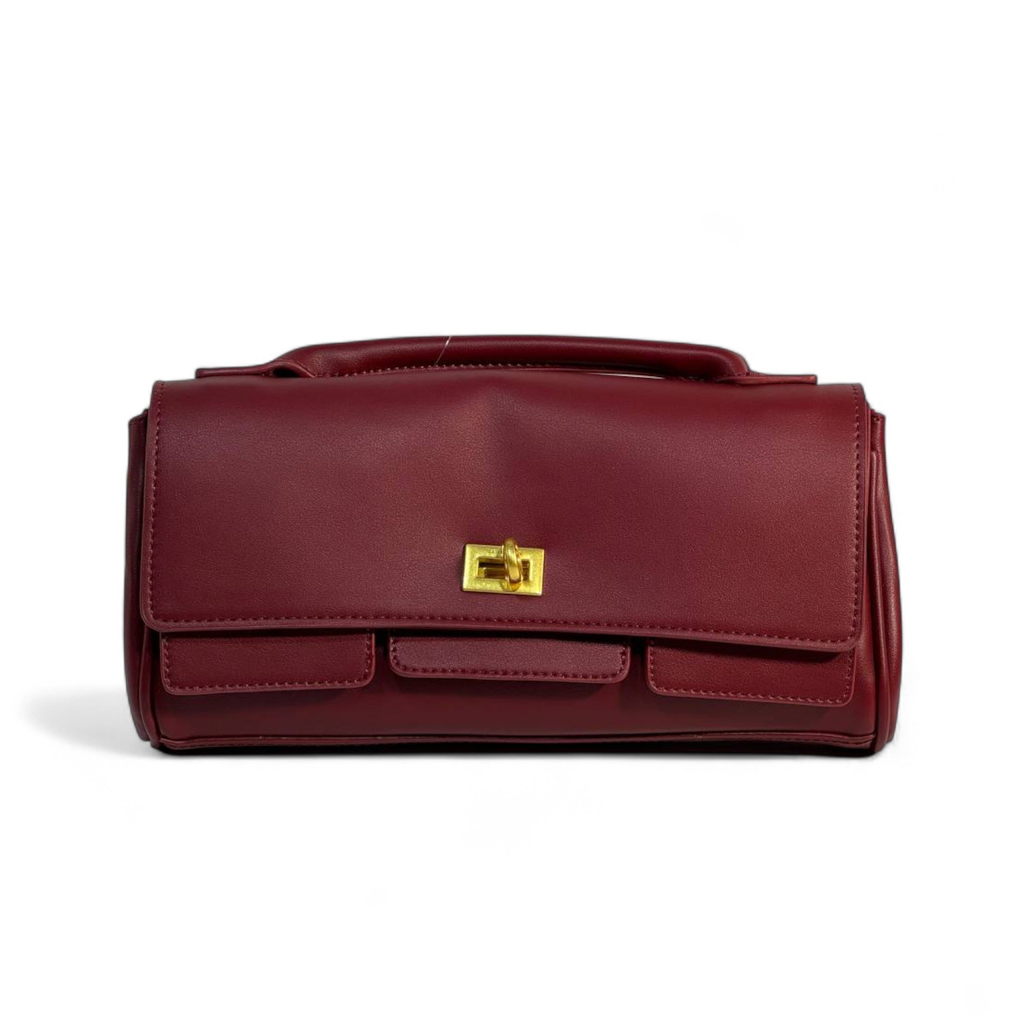 Balenciaga Burgundy Leather Handbag β€οΈ | Parisian Elegance & Italian Craftsmanship