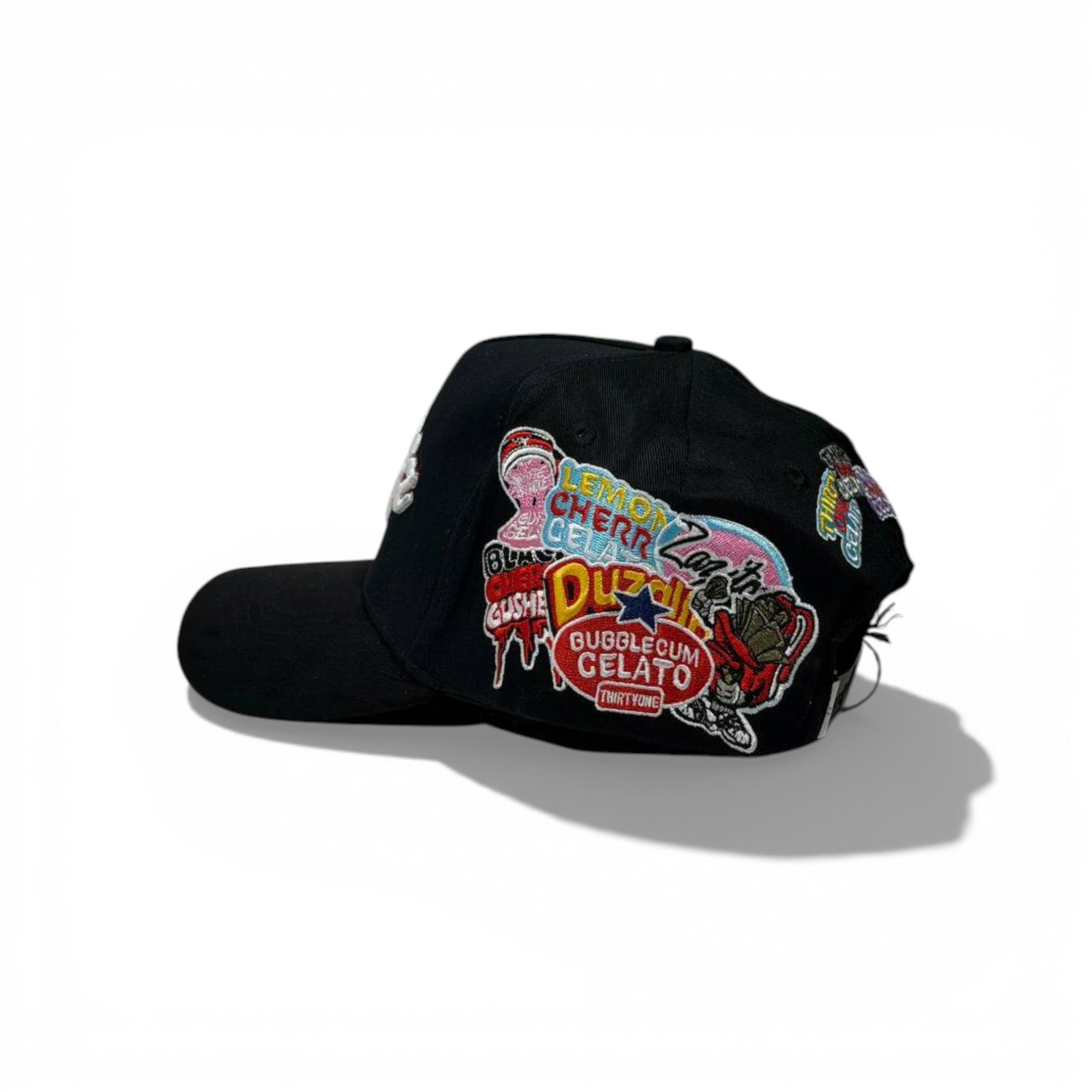 🧢 BB Embroidered Black Baseball Cap – Graphic Patch Streetwear Hat 🔥