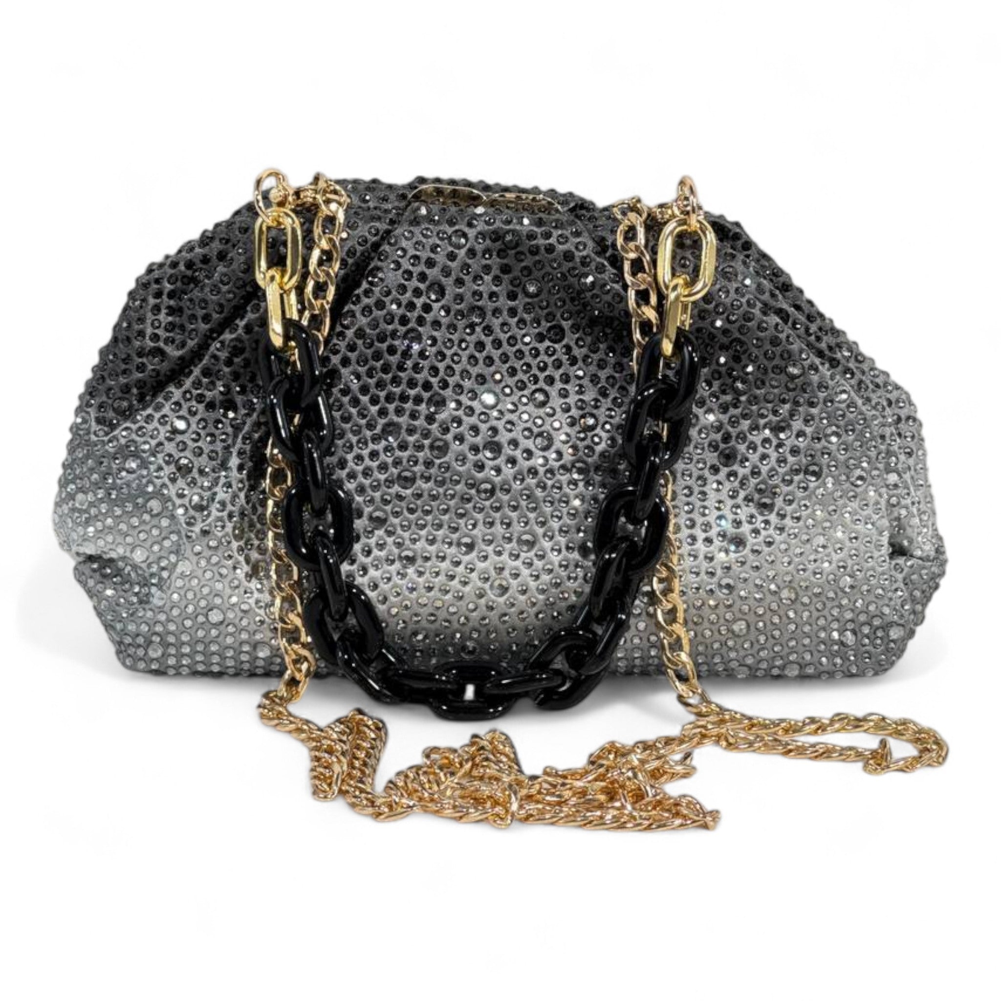 🖤 Silver Storm Crystal Bag soirée 🖤