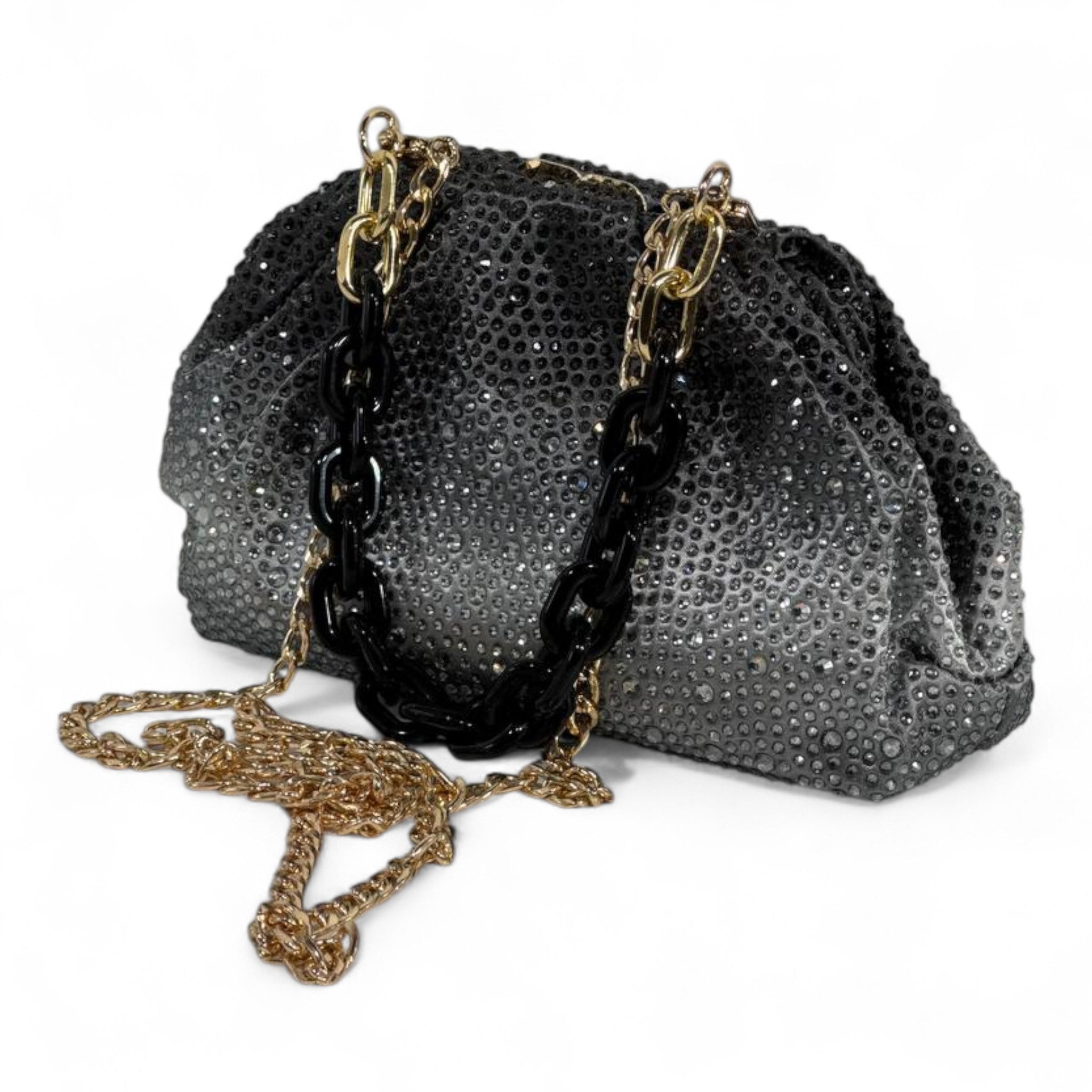 🖤 Silver Storm Crystal Bag soirée 🖤