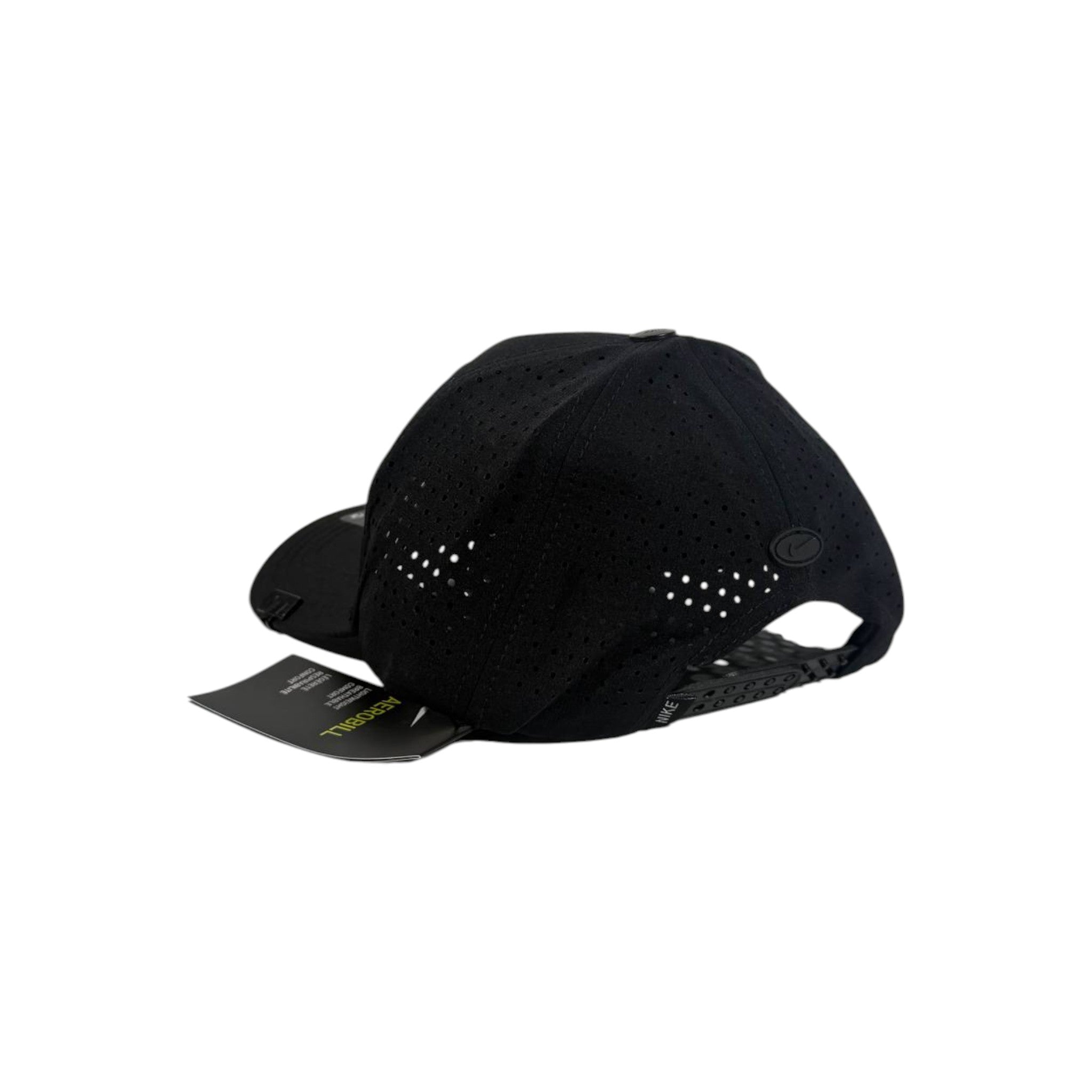 Nike Black Performance Cap with Reflective Logo 🖤⚡