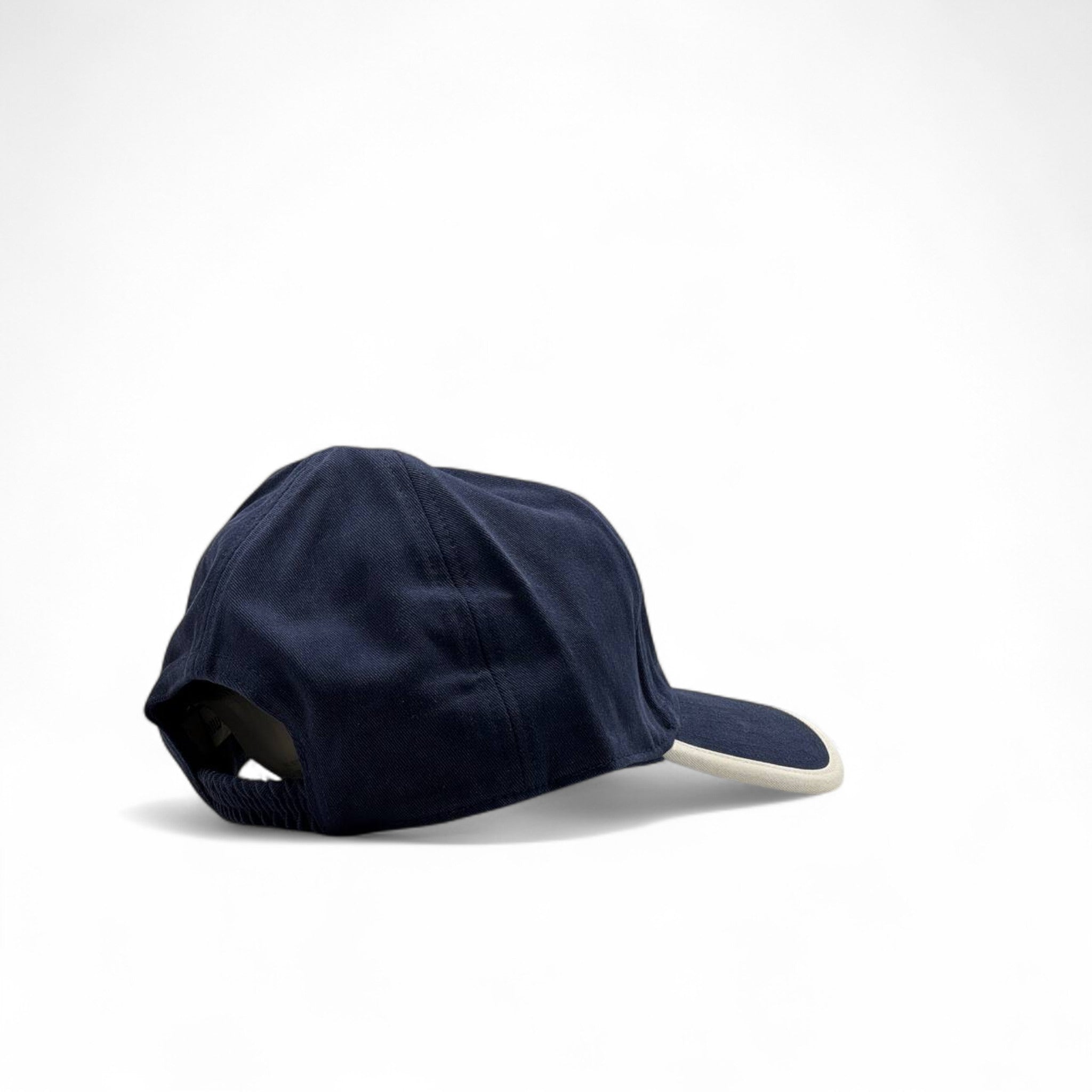 Miu Miu Navy Blue Embroidered Cap β Elegant Minimalist Edition π§’π