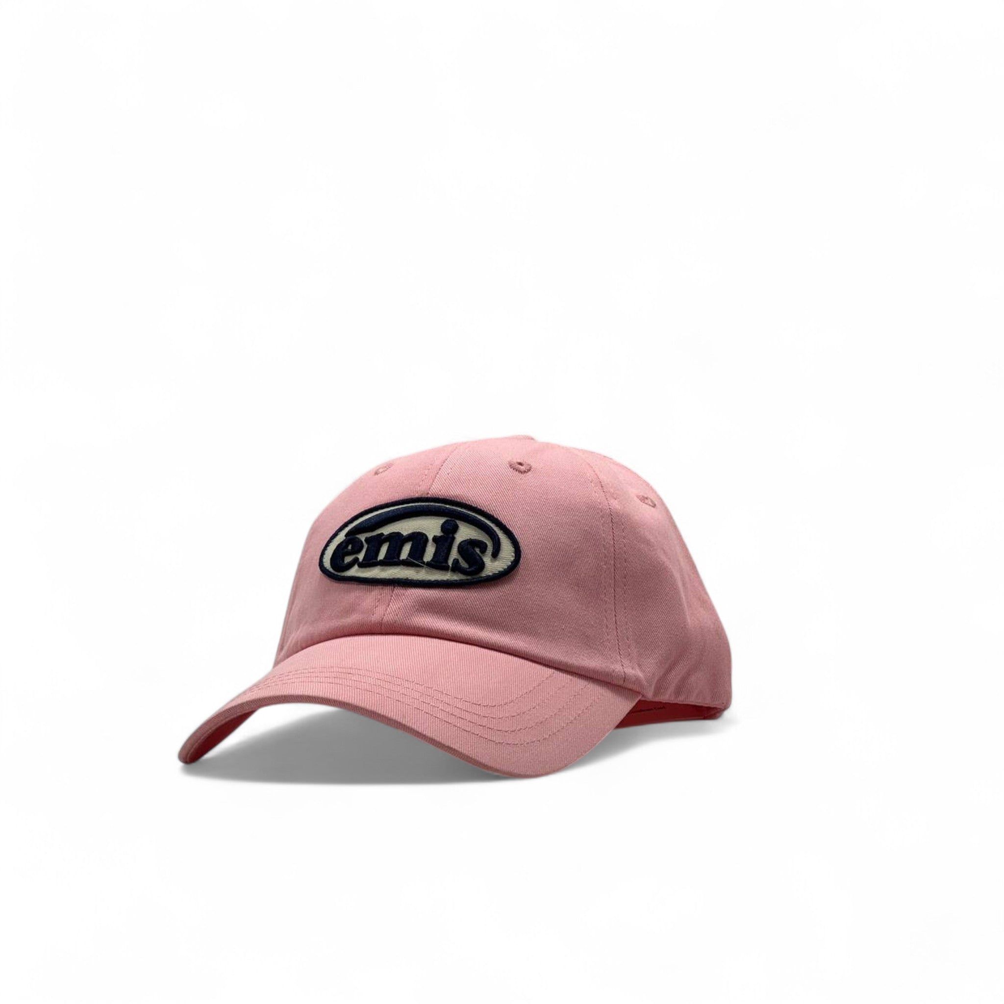 emis’ Pink Embroidered Cap – Soft Meets Bold K-Streetwear 🧢💕
