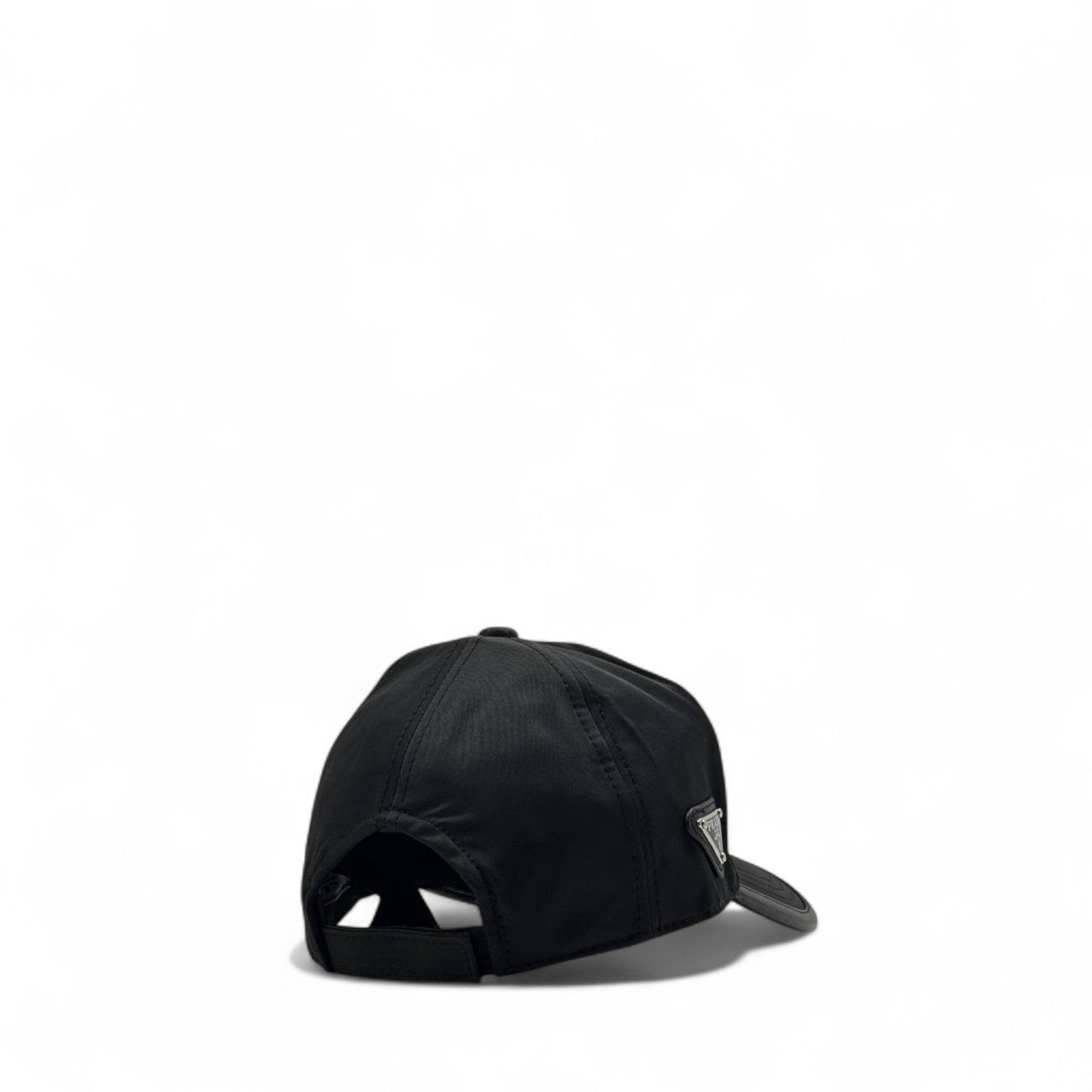 Prada Black Re-Nylon Baseball Cap 🖤 – Iconic Minimalist Elegance