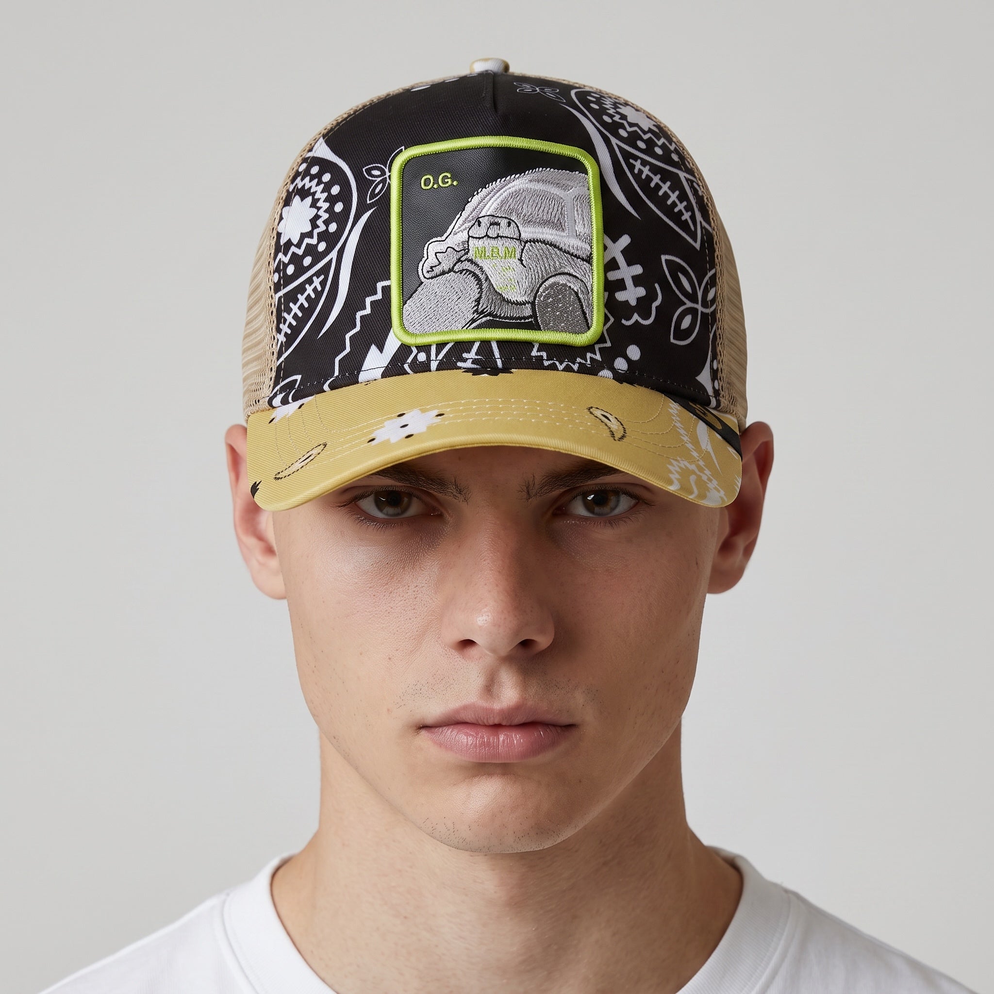 O.G. Cap – Black Bandana Patch 🧢