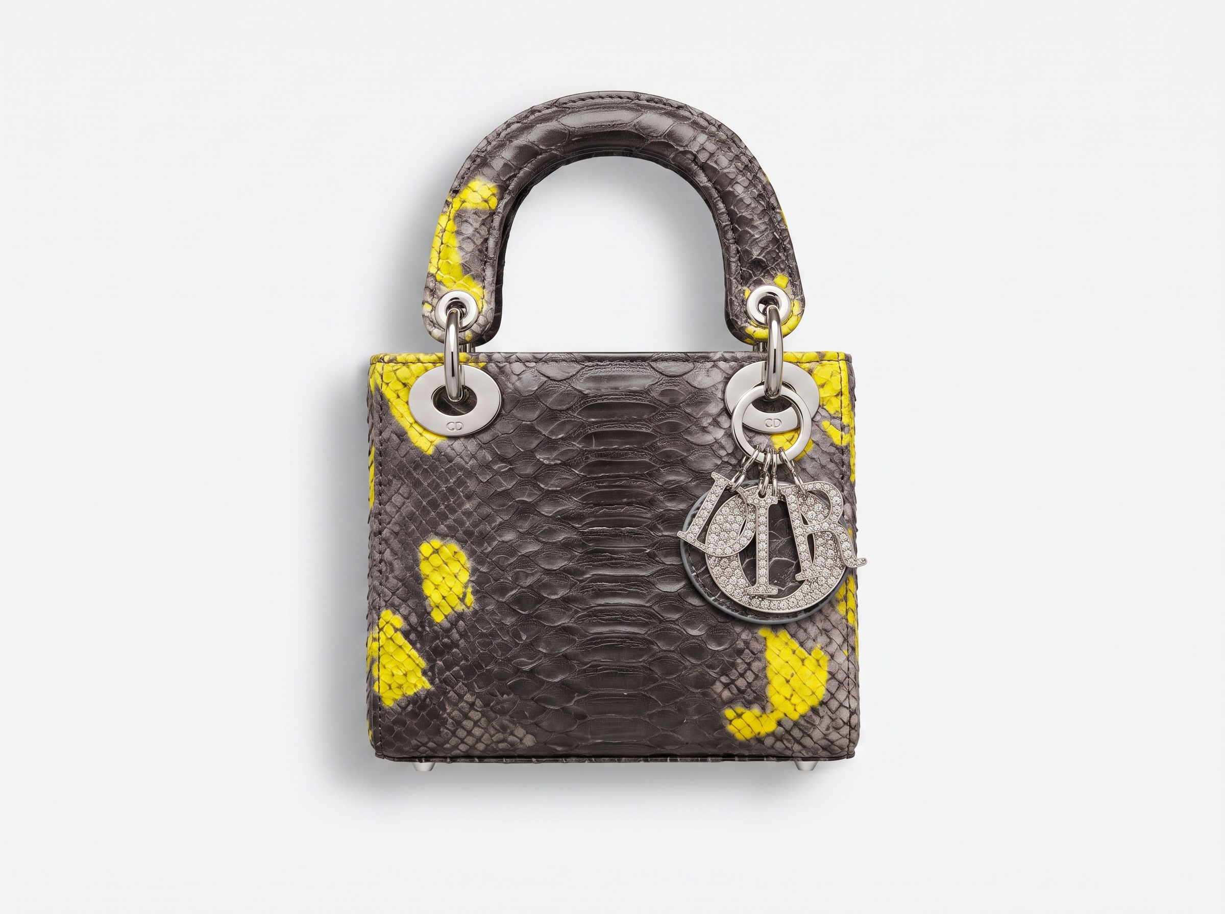 Dior Lady Top-Handle β Grey Yellow Python πβ¨