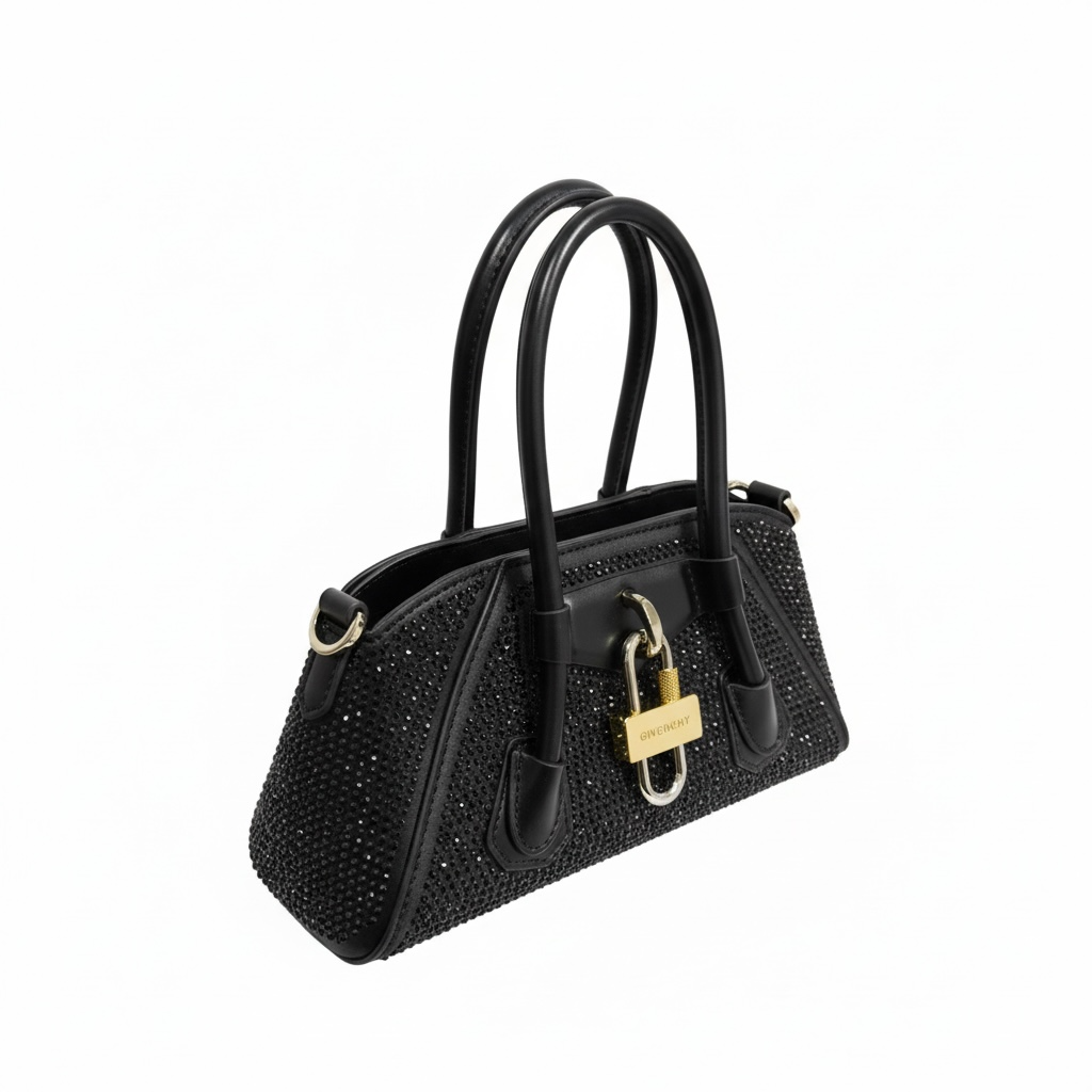 Givenchy Crystal-Embellished Mini Top Handle Bag π€β¨π