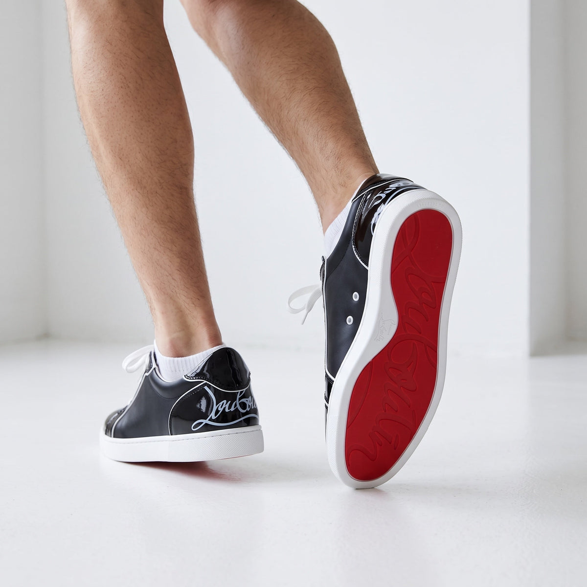 Christian Louboutin Low-Top Patent β Black