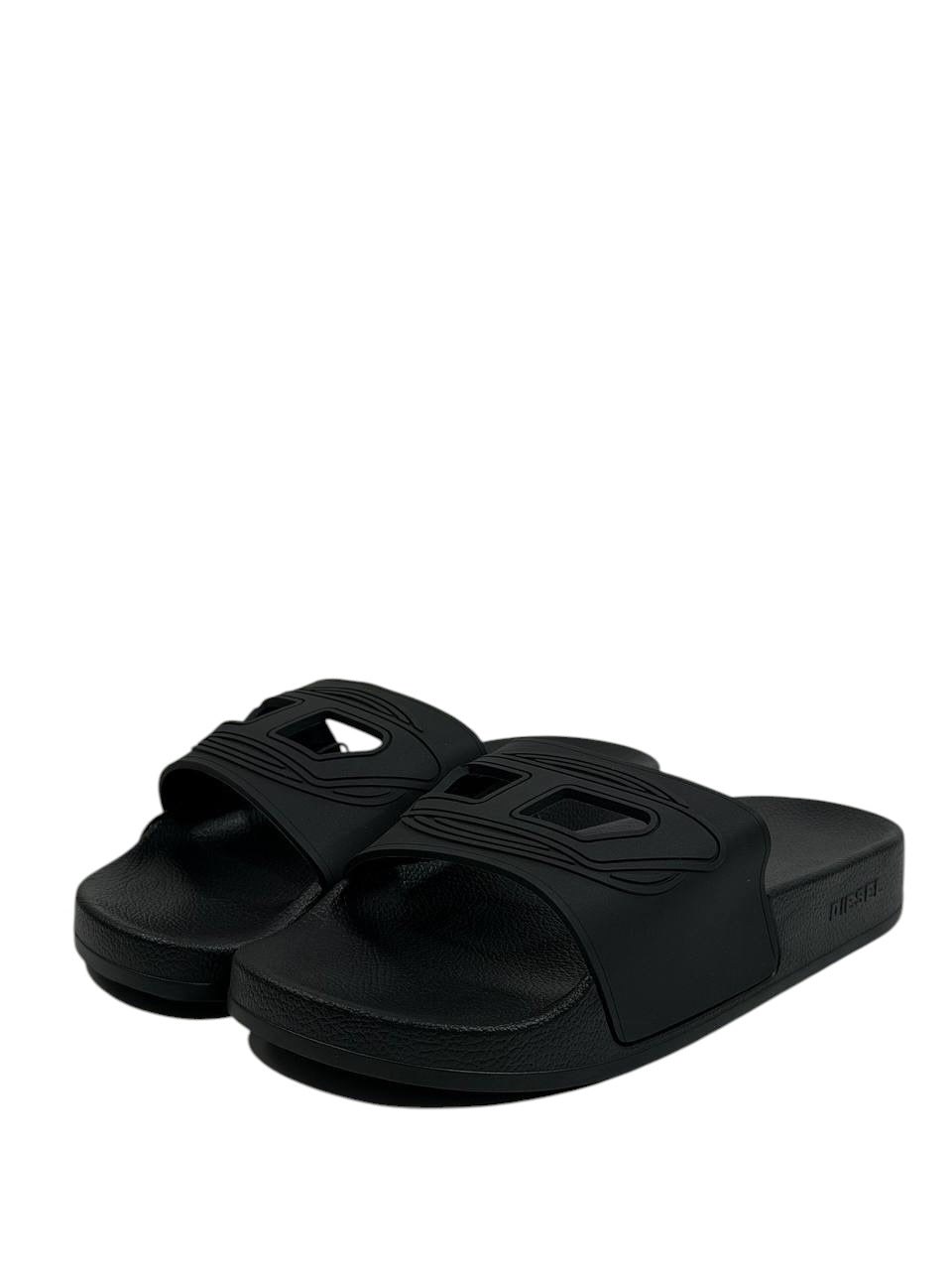 DIESEL Slides β All Black Industrial Edition π€βοΈ