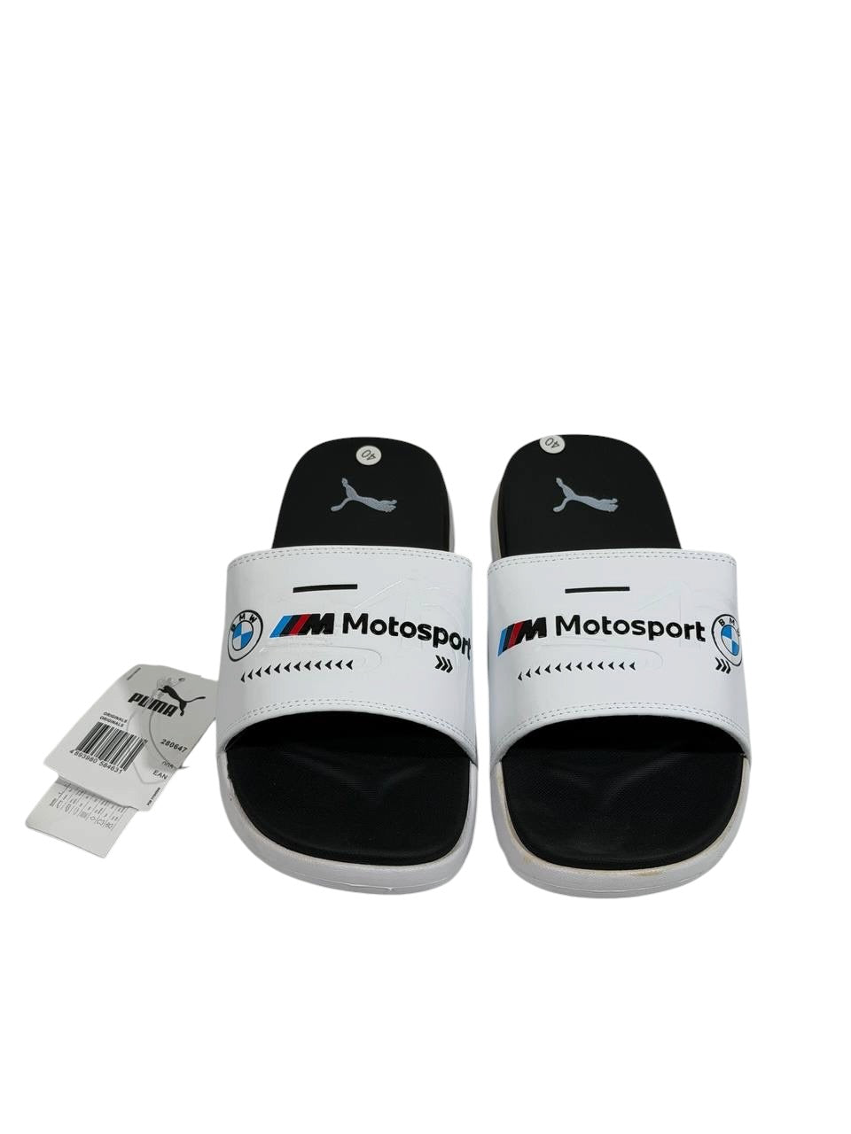 PUMA BMW M Motorsport Slide Sandals β White & Black Edition βͺβ«π