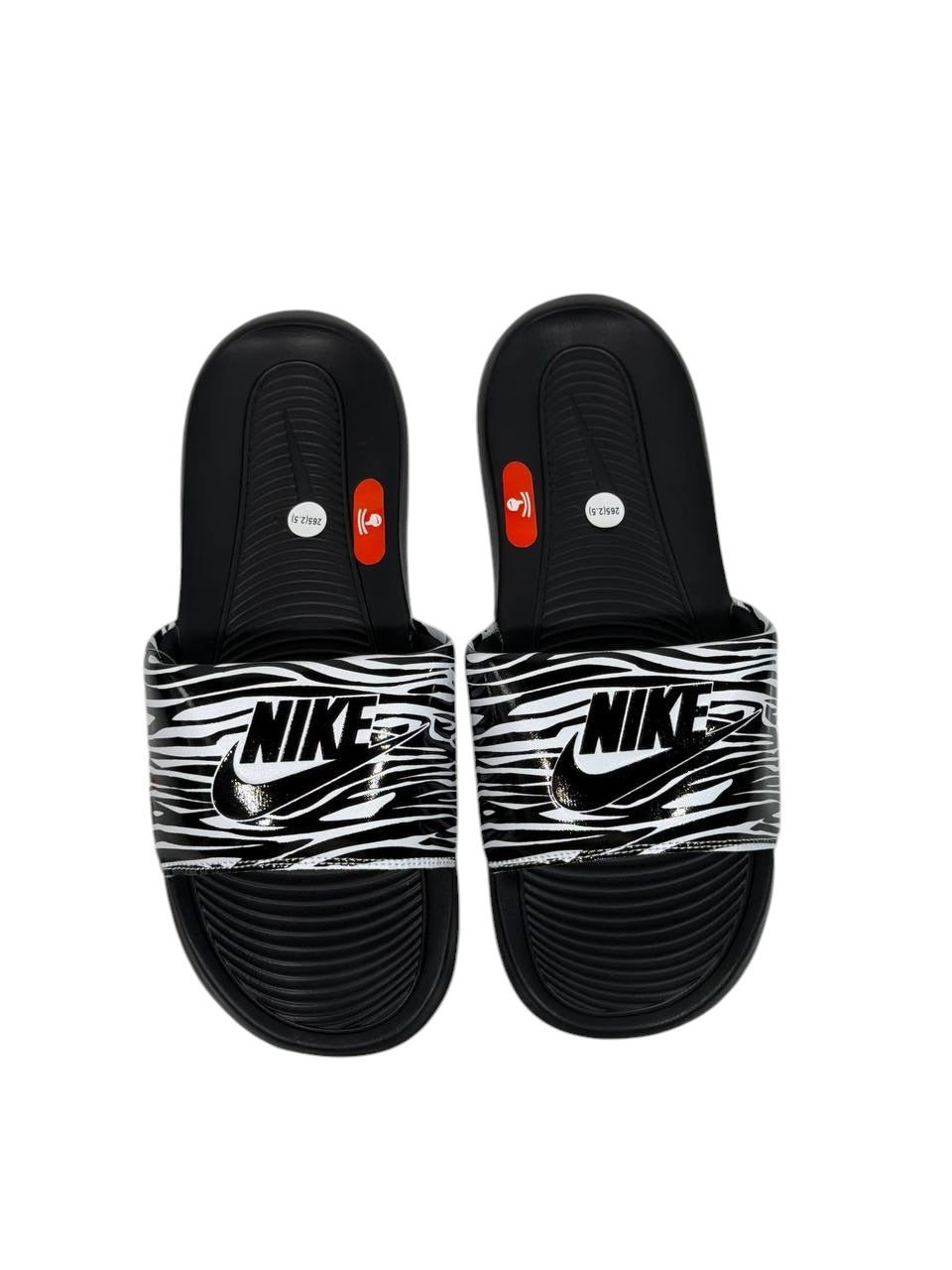NIKE Zebra Slide Sandals β Black & White Edition π€β‘