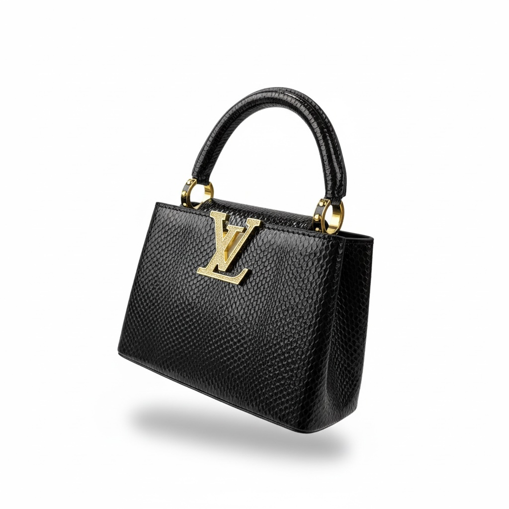 π€β¨ Louis Vuitton LV Black Top-Handle Chain Bag β¨π€