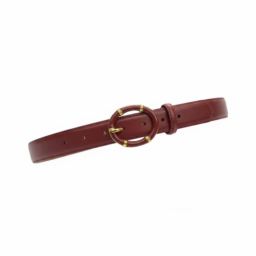 π€β¨ Gucci Burgundy Leather Belt β¨π€
