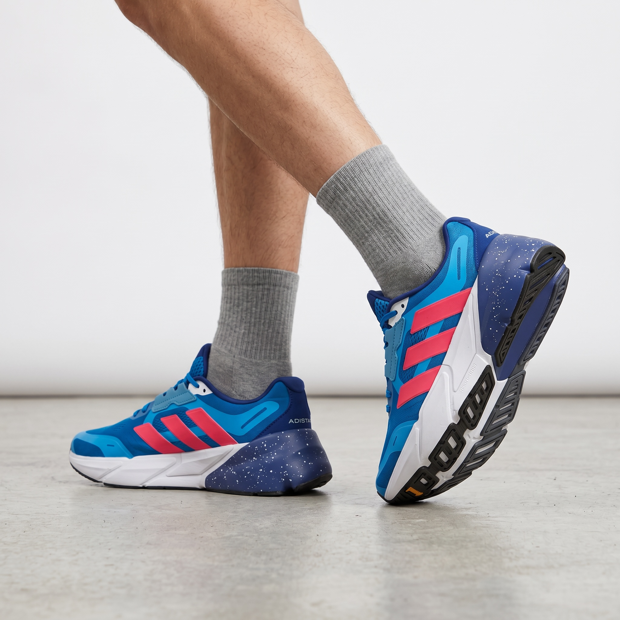 π₯β‘ Adidas Performance Running Sneakers Blue & Pink β Lightweight Sport Training Shoes ππ