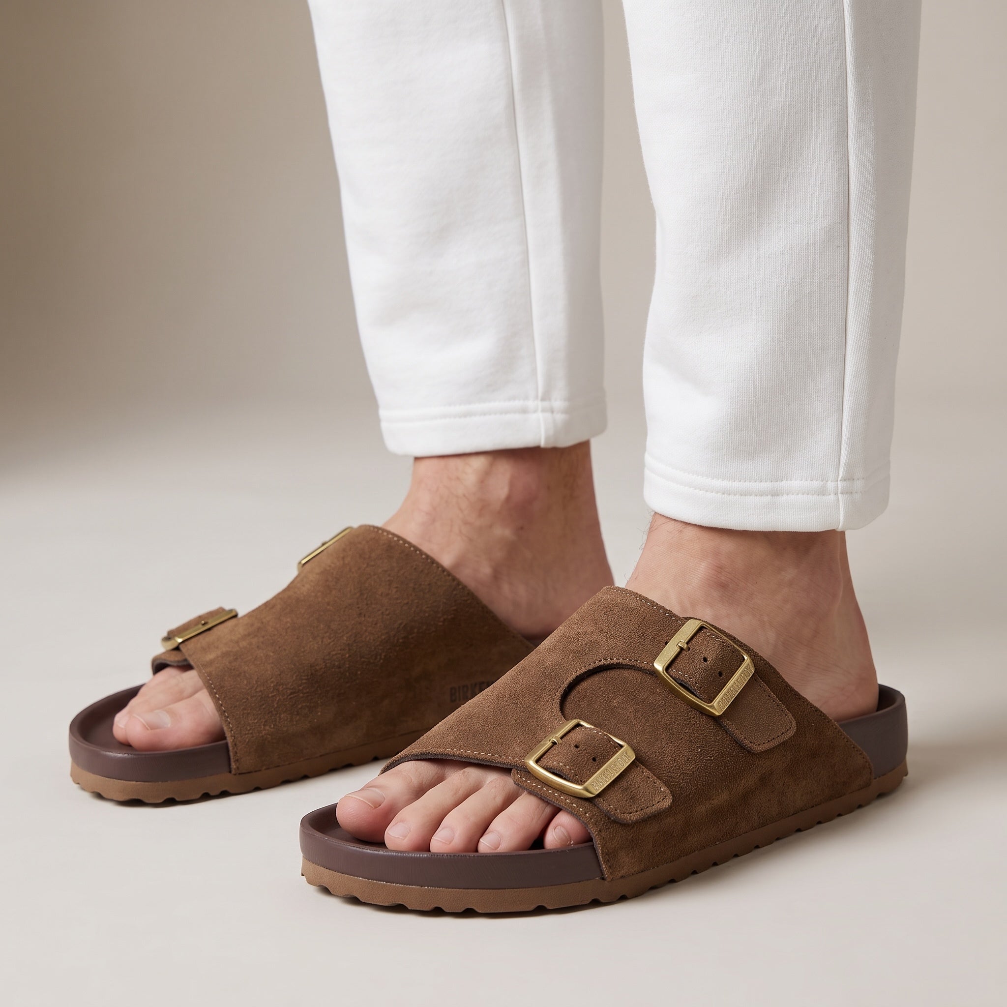 Birkenstock Arizona β Brown Suede π©΄