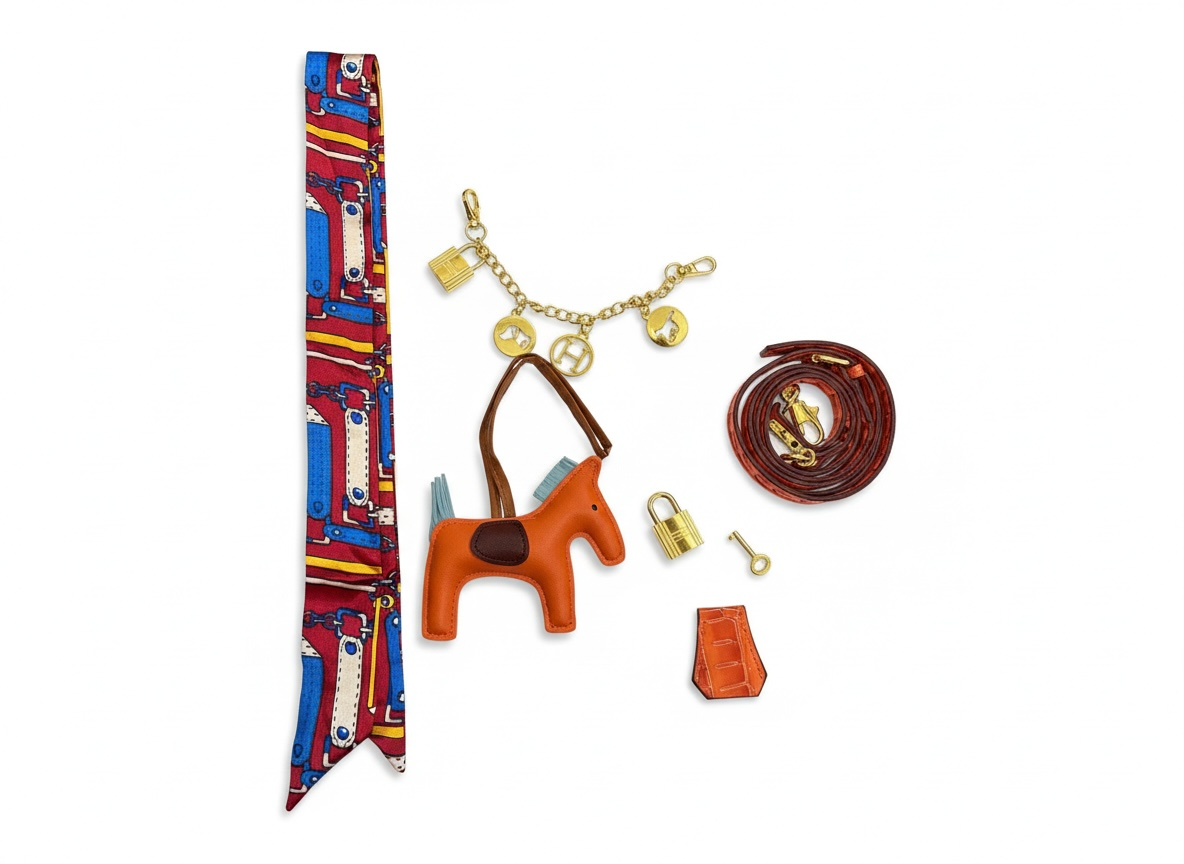 Mini Croc-Embossed Orange Birkin Style Bag π§‘β¨ | Bold Statement Luxury