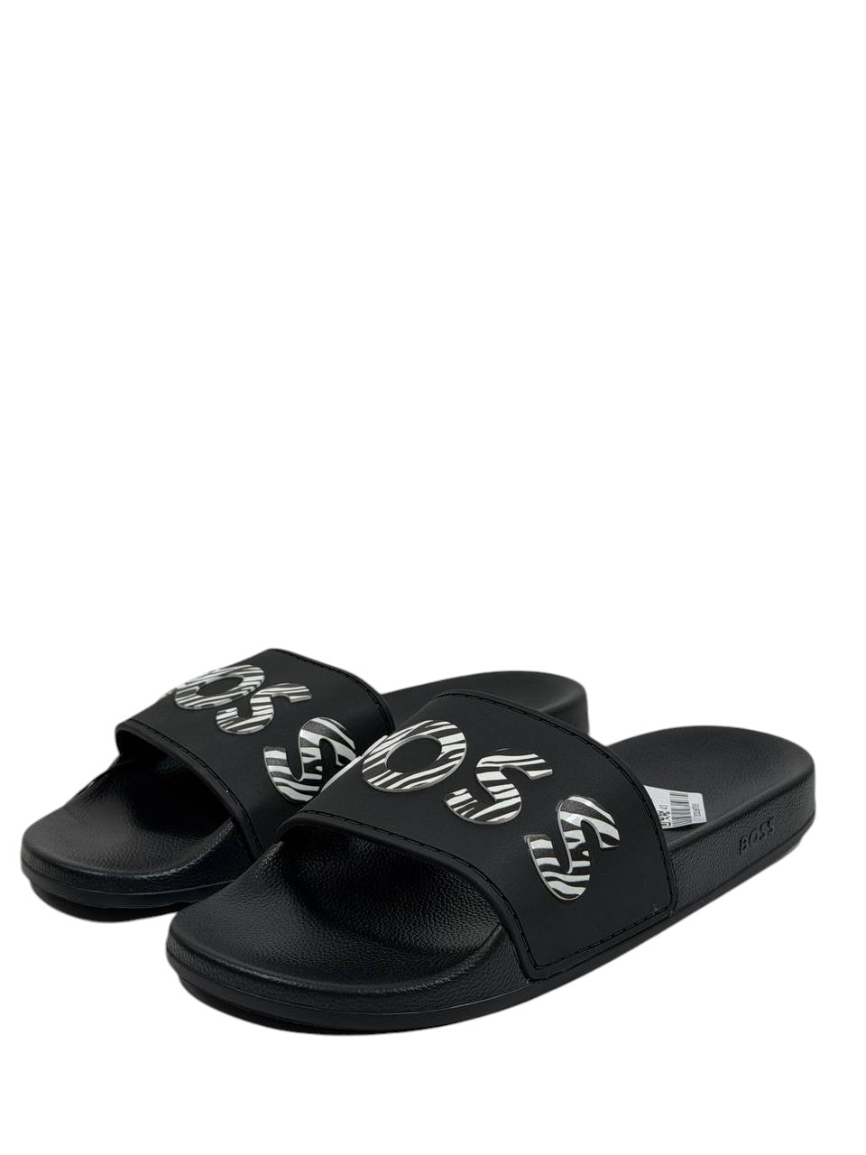 BOSS Logo Slides β Black Statement Edition β«π₯