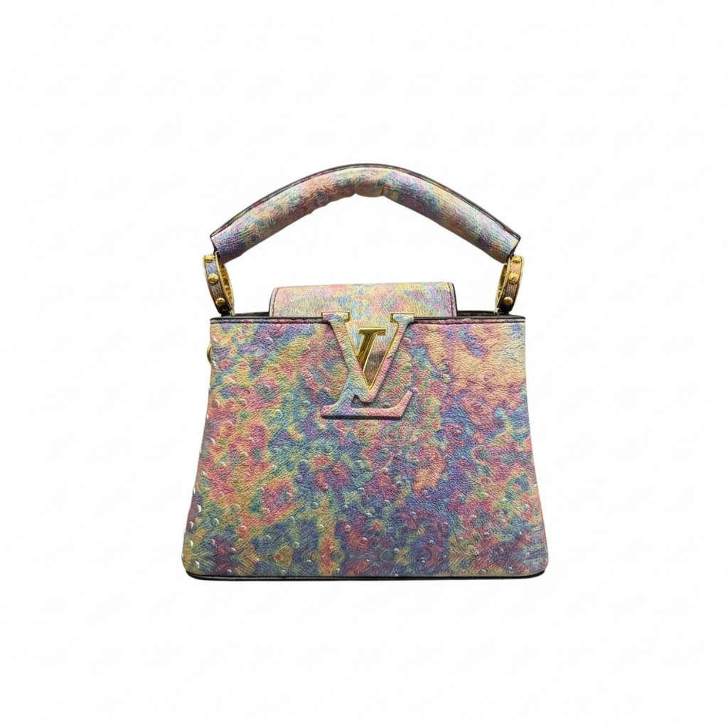 πβ¨ Louis Vuitton Iridescent Capucines Top Handle Bag β¨π