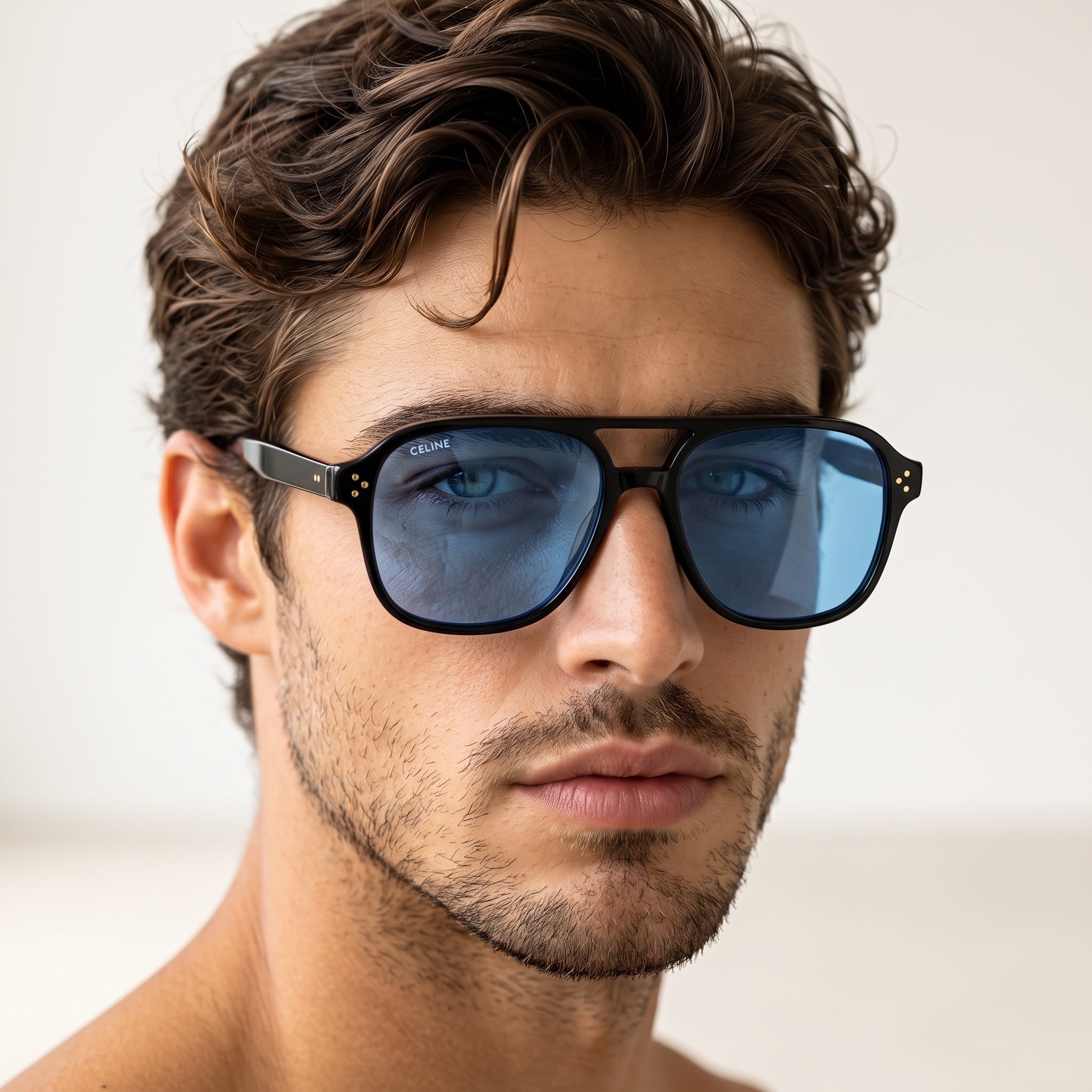 Celine Sunglasses β Black Frame Blue Lens πΆοΈ