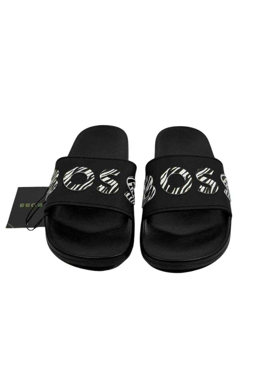 BOSS Logo Slides β Black Statement Edition β«π₯