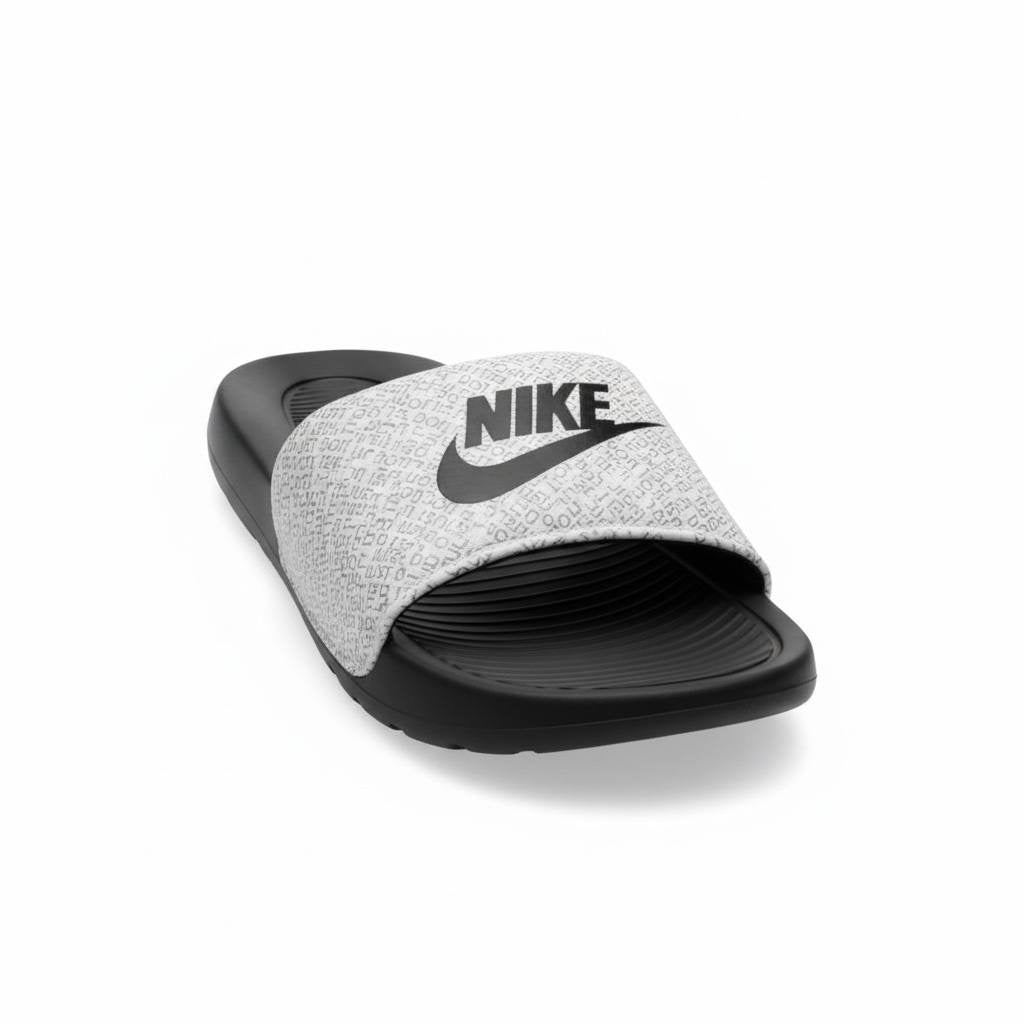 Nike Black & White Logo Slides β«π€ | Clean Sport Everyday Essential ππ₯
