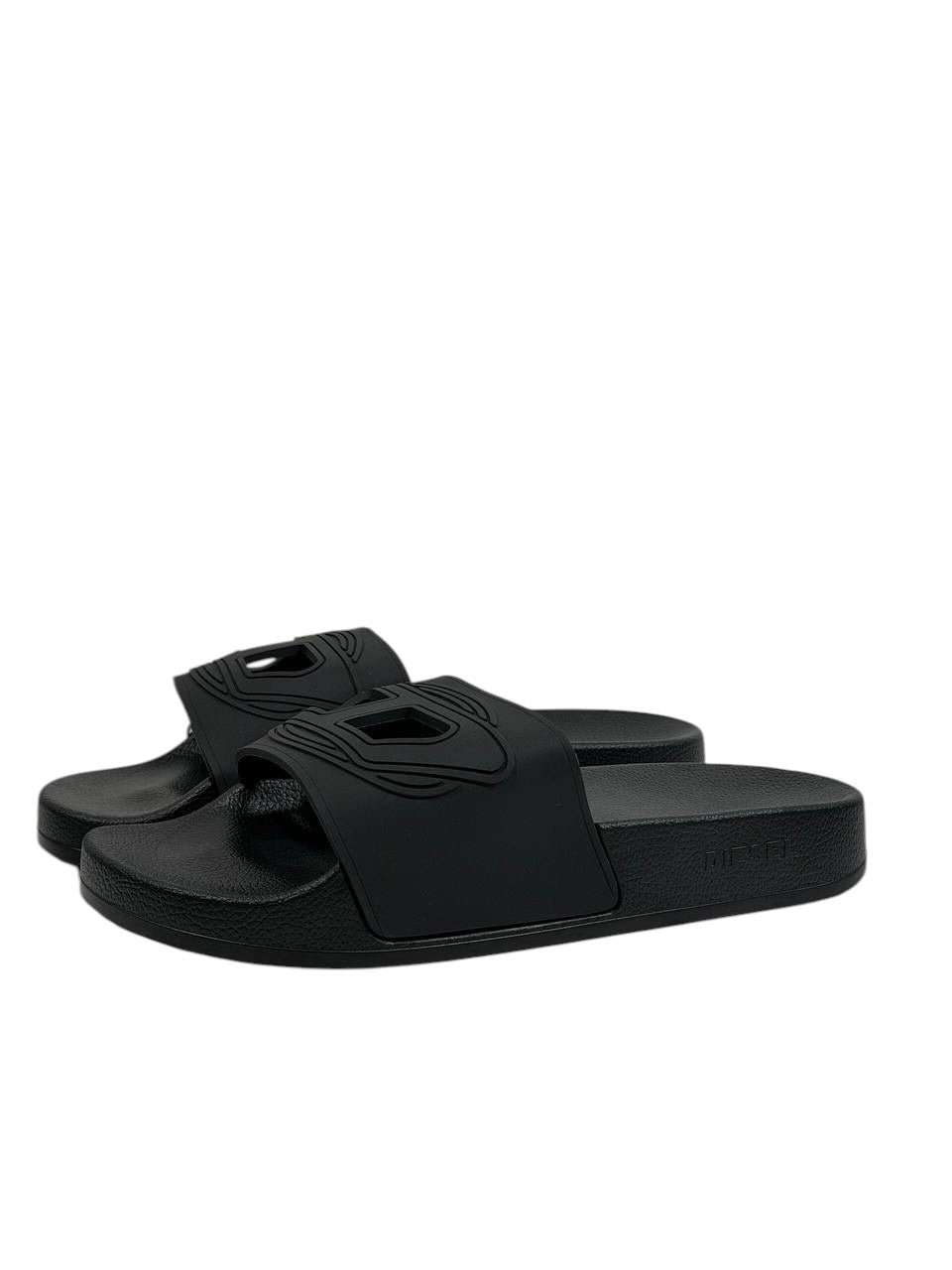 DIESEL Slides β All Black Industrial Edition π€βοΈ