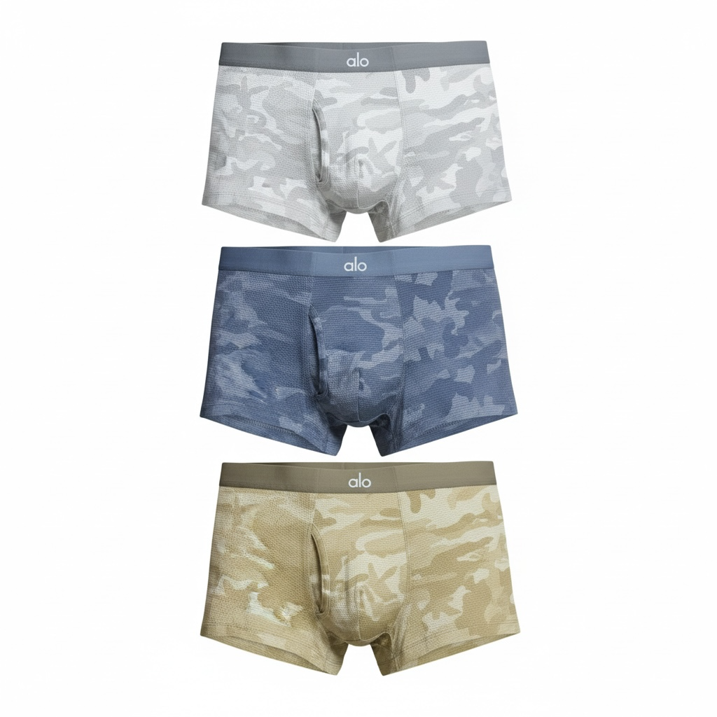 ALO Camouflage Performance Boxer Briefs β Premium Comfort & Breathable Fit π©²π₯