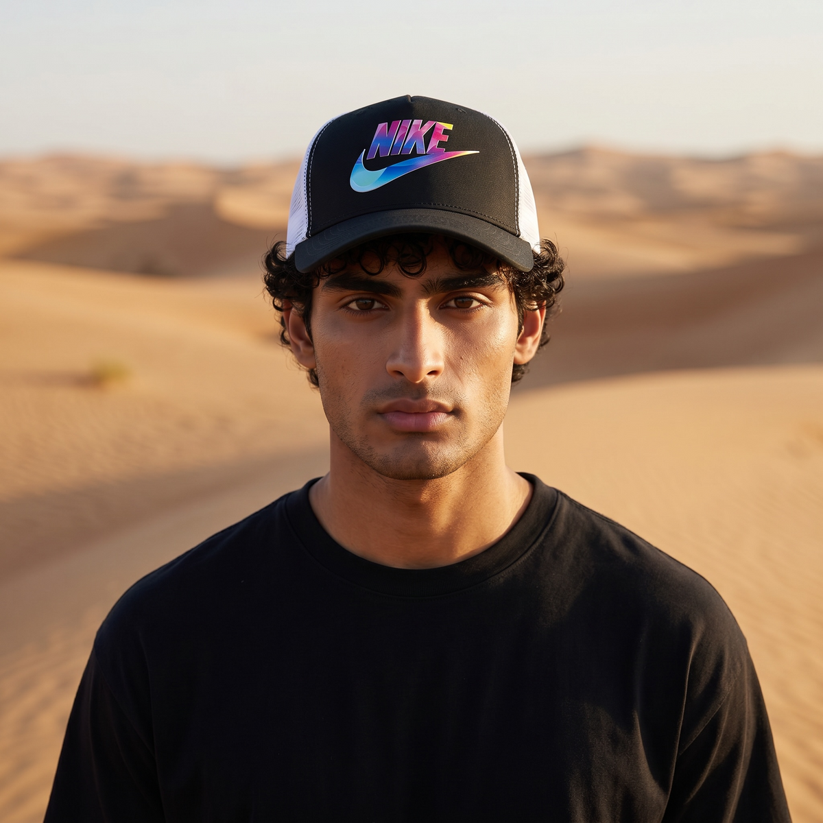 š§¢ Nike Trucker Cap ā Rainbow Swoosh Street Edition šš„