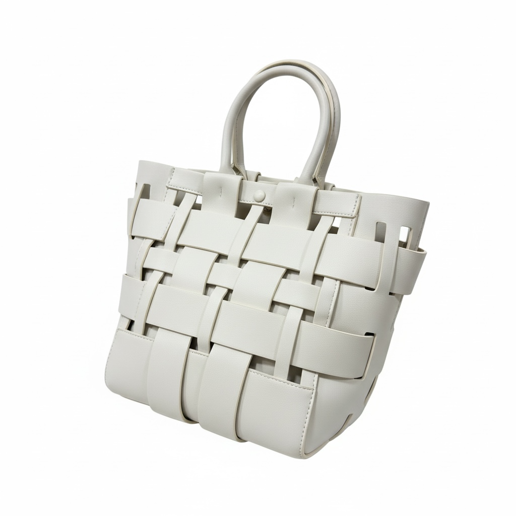 π€β¨ Bottega Veneta Intrecciato Woven Leather Tote β Ivory β¨π€