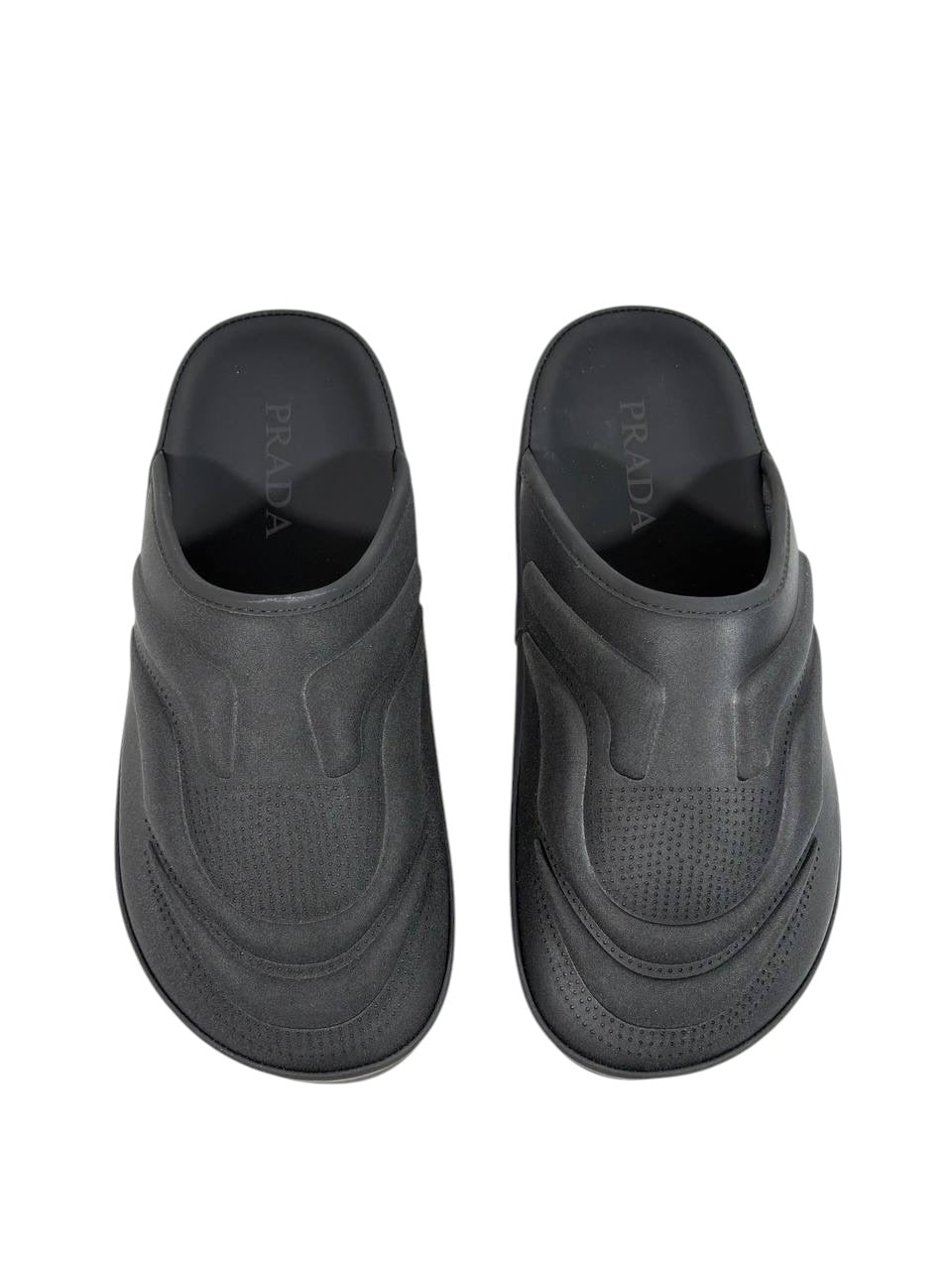 Prada Monolith Foam Slides β Black Minimal Luxury Comfort π€β‘