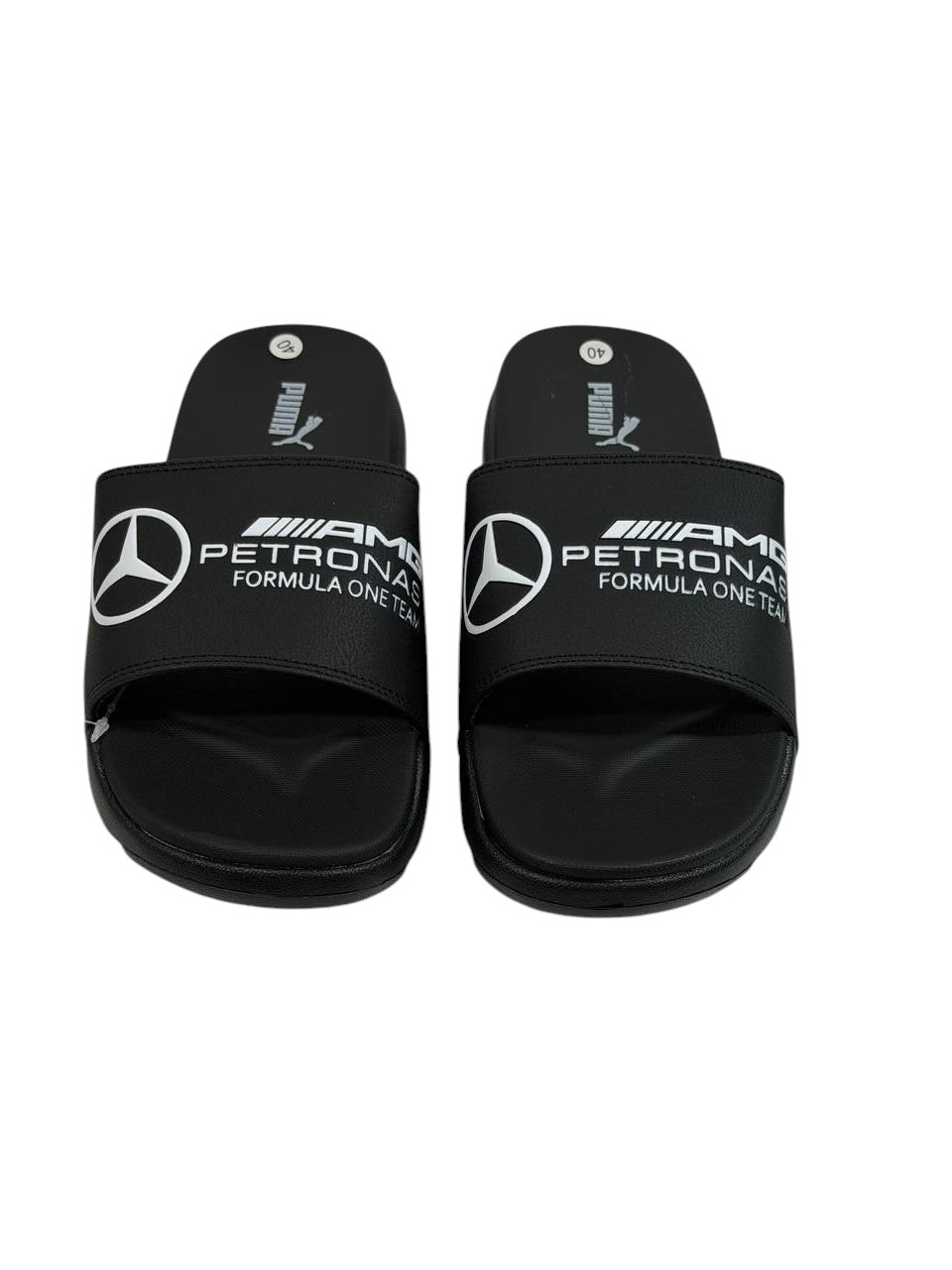 PUMA x AMG PETRONAS Slide Sandals β Black Edition π€π
