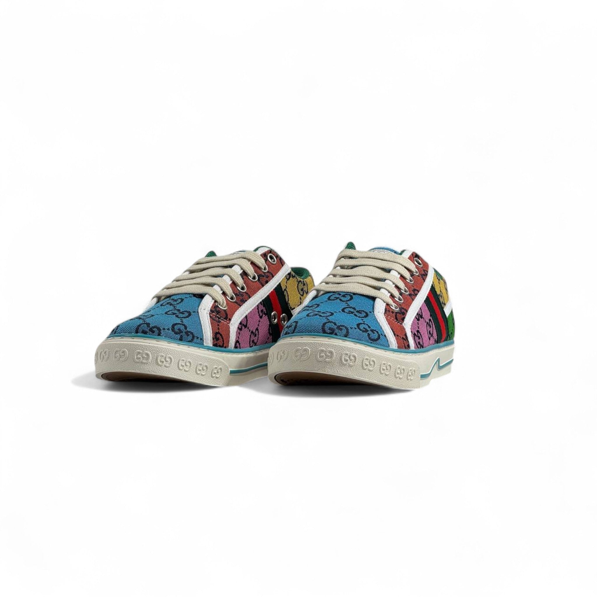 Gucci Tennis 1977 Multicolor Monogram Sneakers 🎾🌈