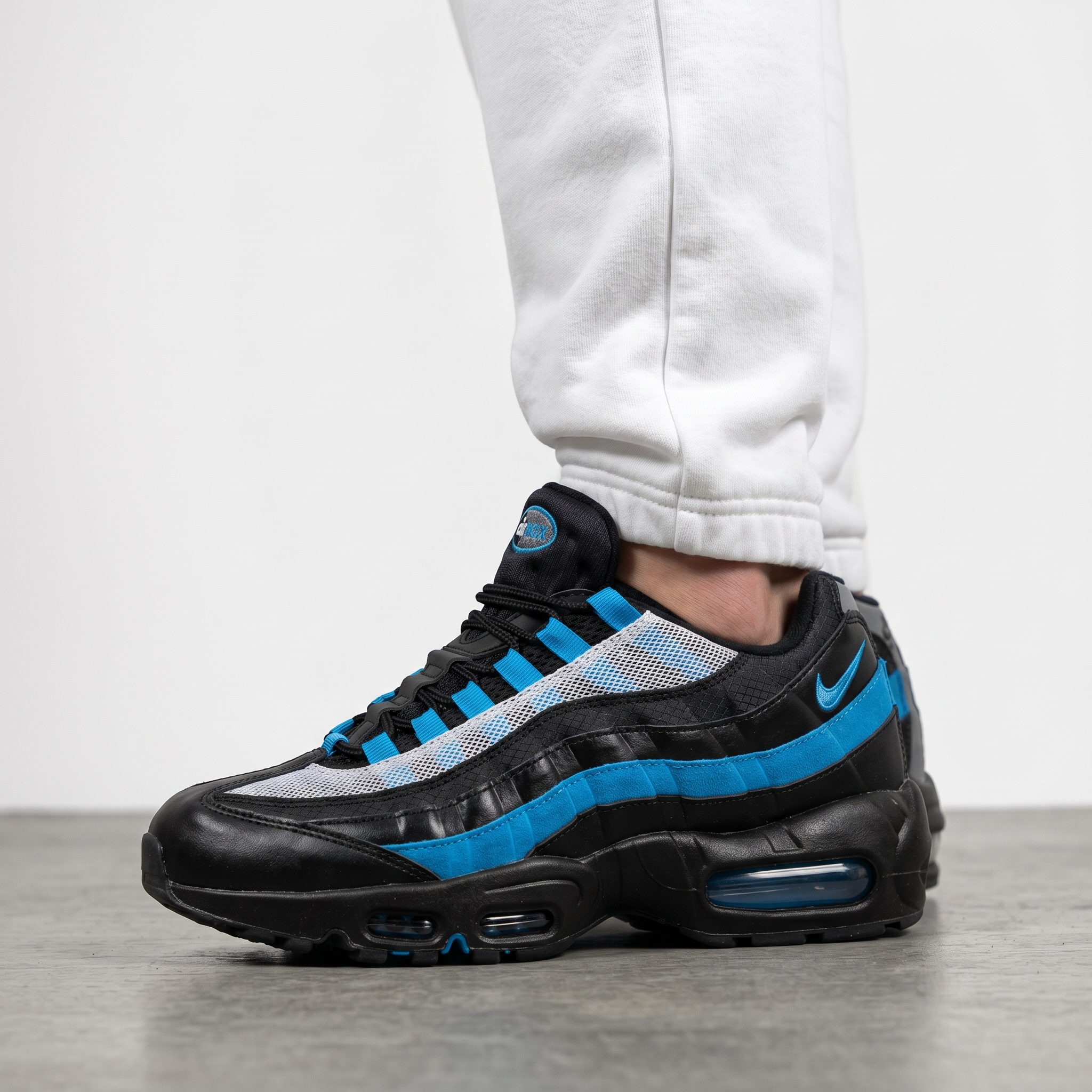 NIKE Air Max 95 Black Blue β‘π | Bold Streetwear Icon with Maximum Comfort