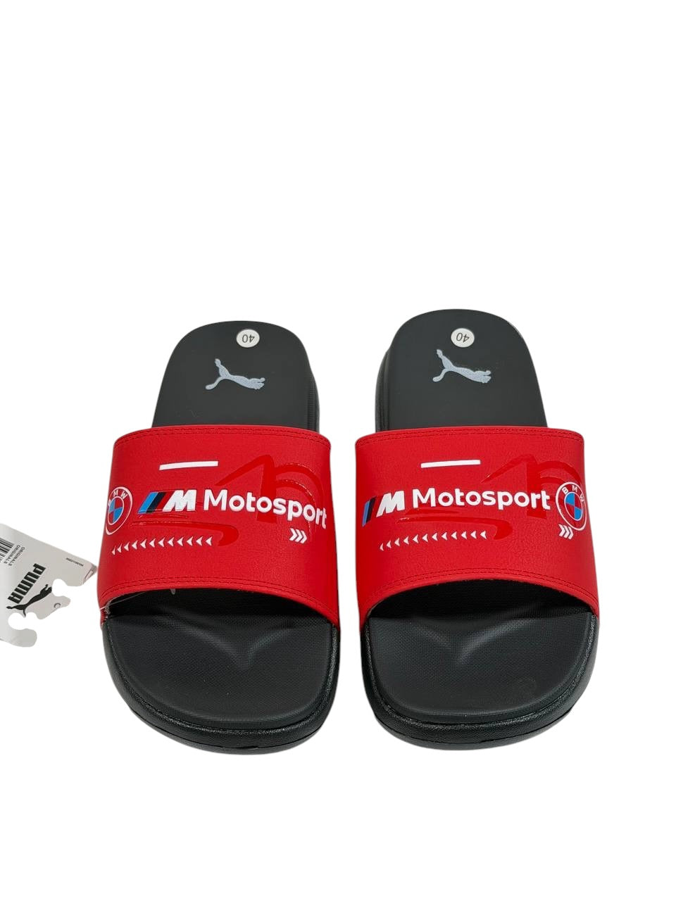 PUMA BMW M Motorsport Slide Sandals β Red Edition π΄π