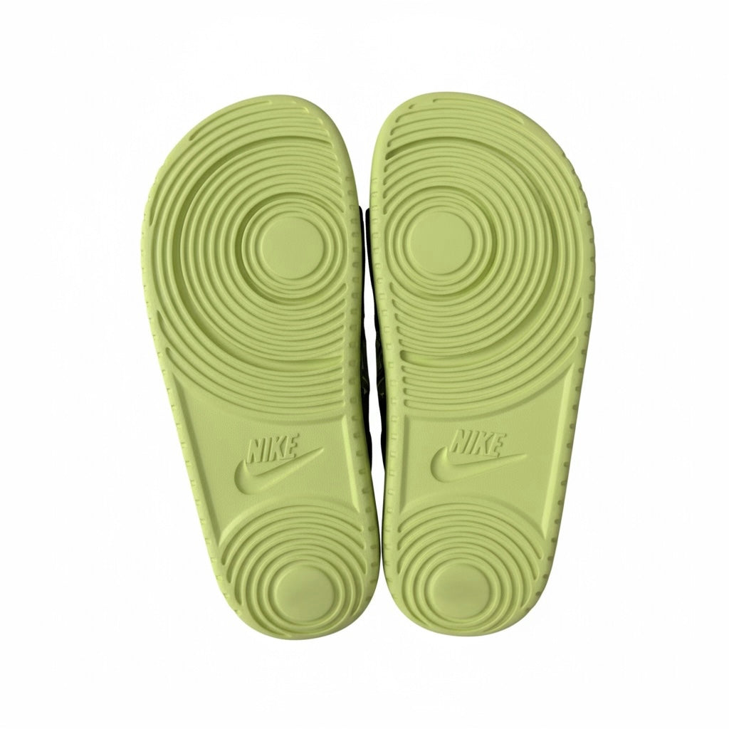 Nike Camo Slides β Lime Green Edition π’π₯