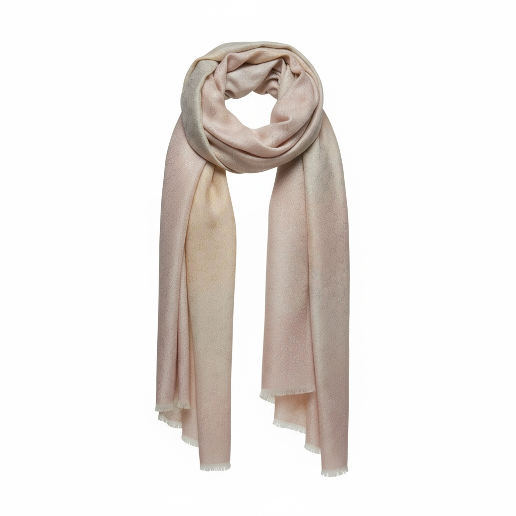 Gucci Pastel Stripes Signature Scarf πβ¨ | Elegant Designer Winter Wrap