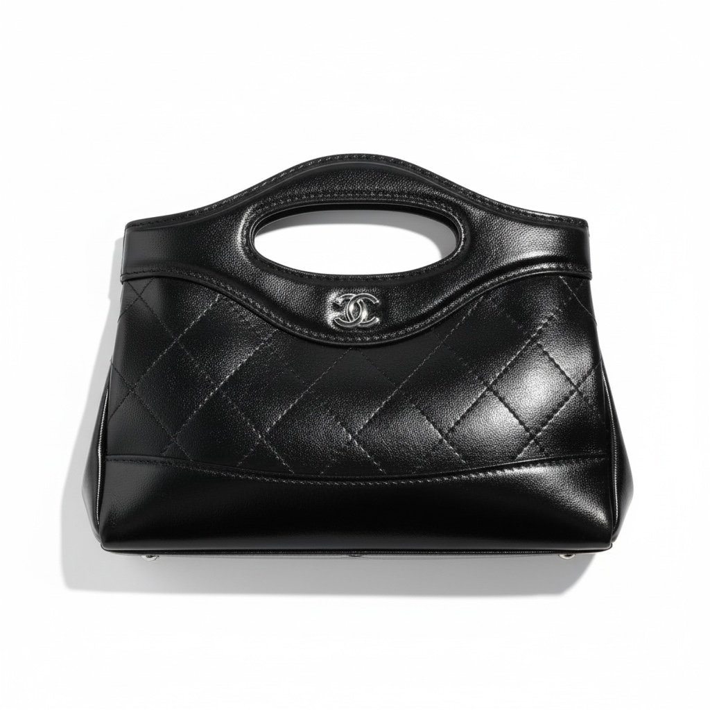 Chanel Black Quilted Handle Bag β Classic Timeless Luxury Edition π€β¨
