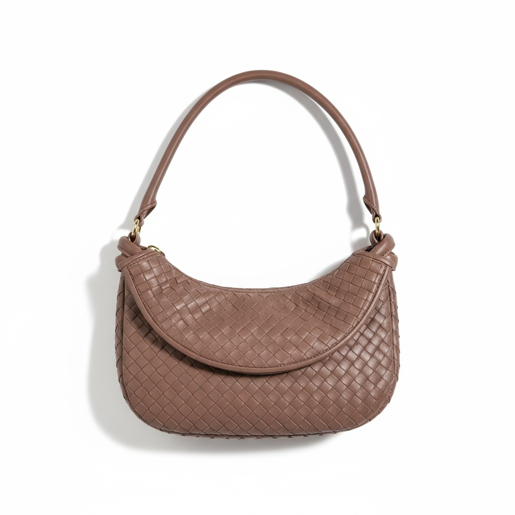 Bottega Veneta Woven Shoulder Bag β Classic Intrecciato Leather (Brown) β¨π