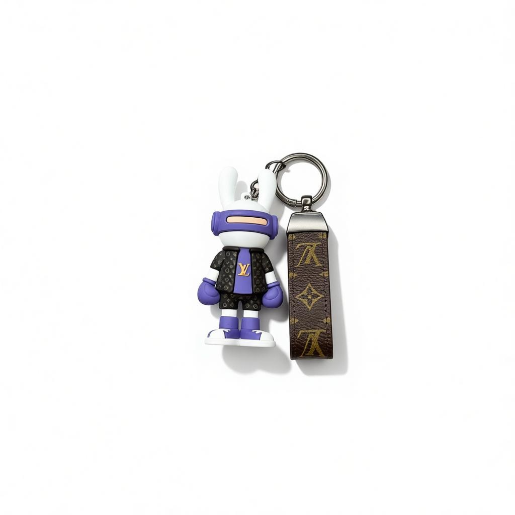 ICONIC LOUIS VUITTON CHARACTER KEYCHAIN β PLAYFUL LUXURY STATEMENT β¨π°π