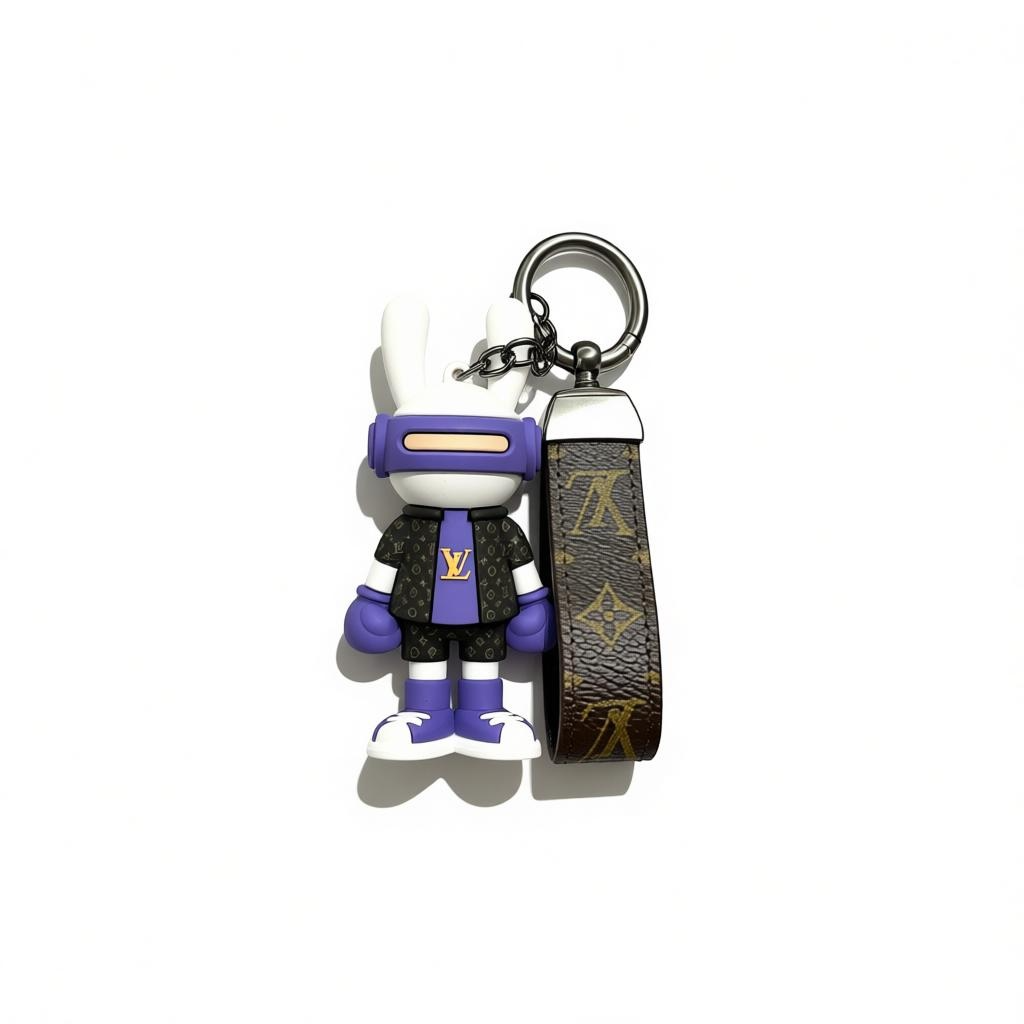 ICONIC LOUIS VUITTON CHARACTER KEYCHAIN β PLAYFUL LUXURY STATEMENT β¨π°π