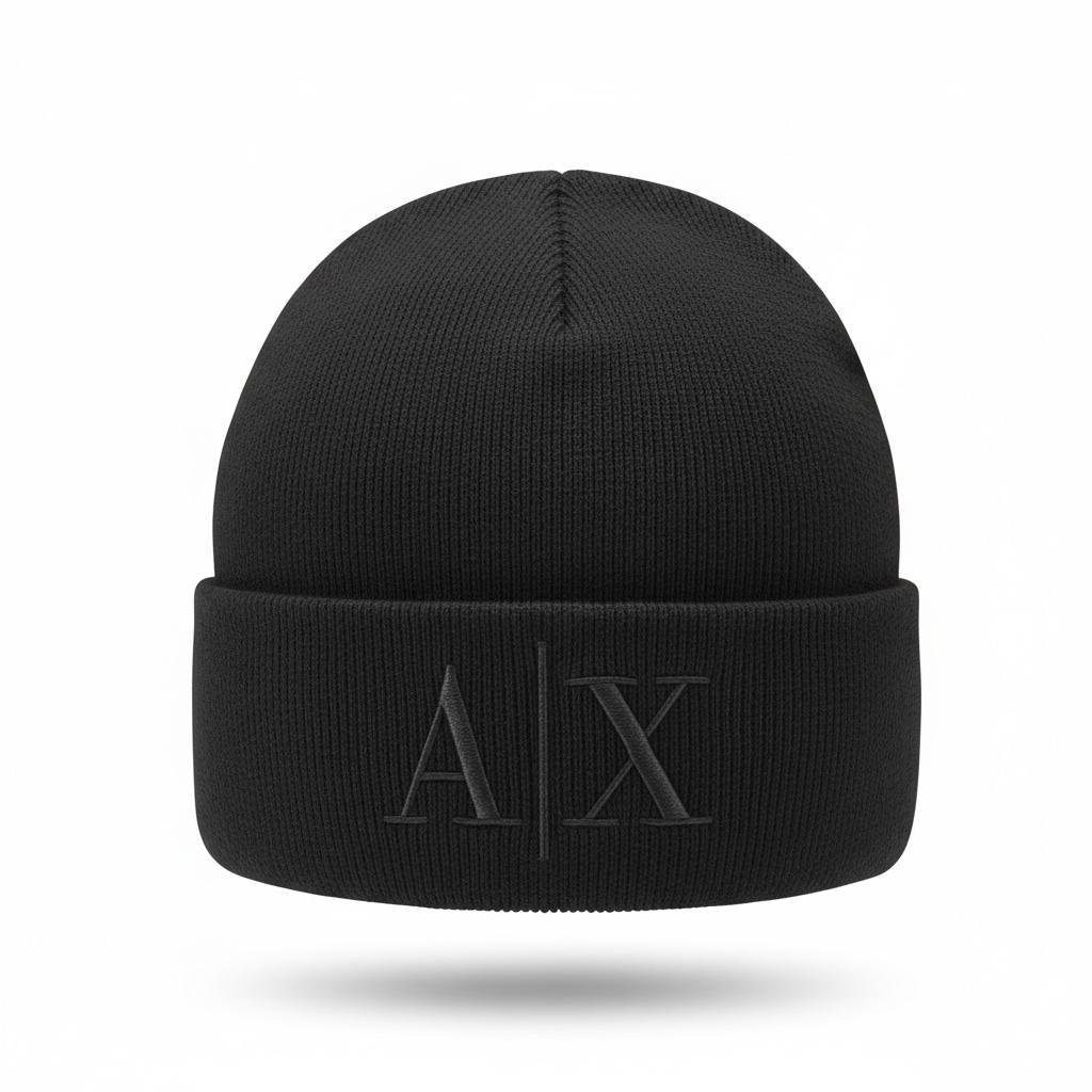 π€ Armani Exchange A|X Logo Knit Beanie π€