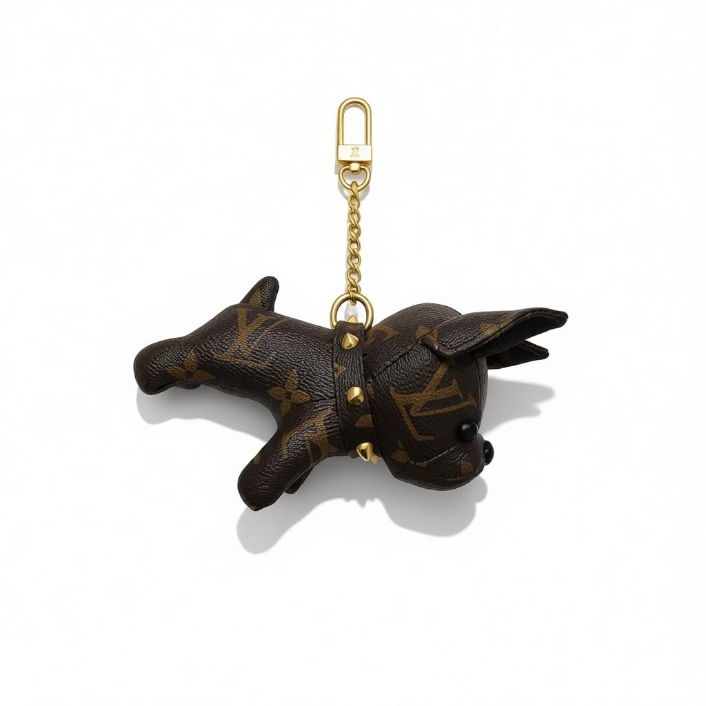 🐶✨ Louis Vuitton Monogram Puppy Bag Charm ✨🐶