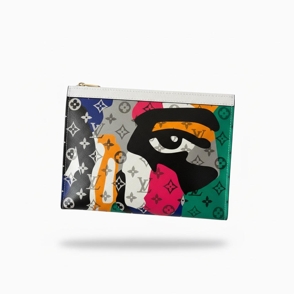 Louis Vuitton Graphic Art Monogram Zip Pouch π¨π€