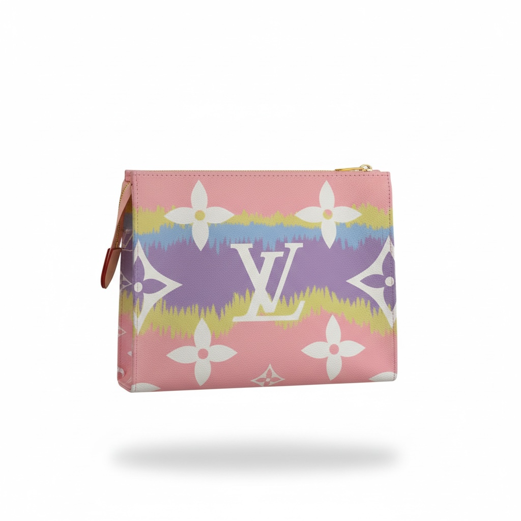Louis Vuitton Pastel Monogram Gradient Zip Pouch ๐๐