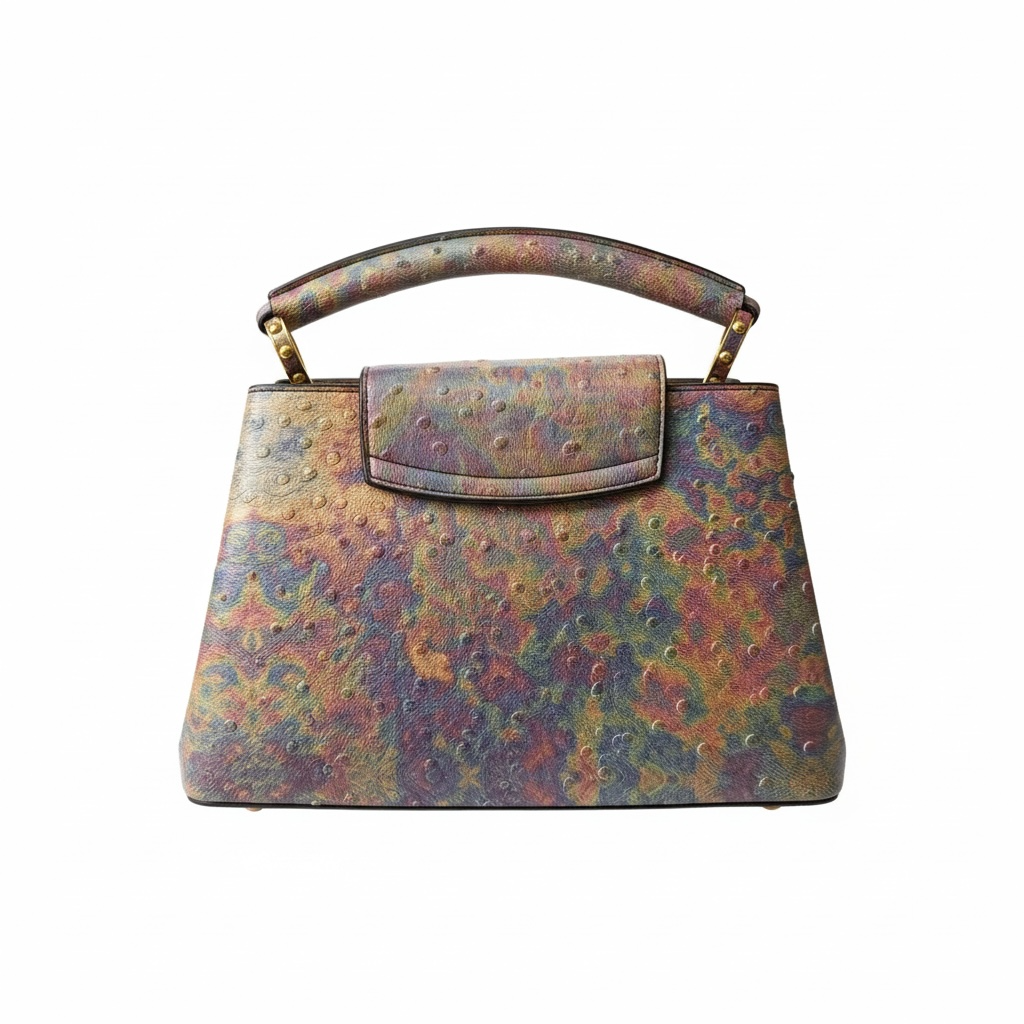 β¨ Louis Vuitton Iridescent Capucines Top-Handle Bag β¨π large size