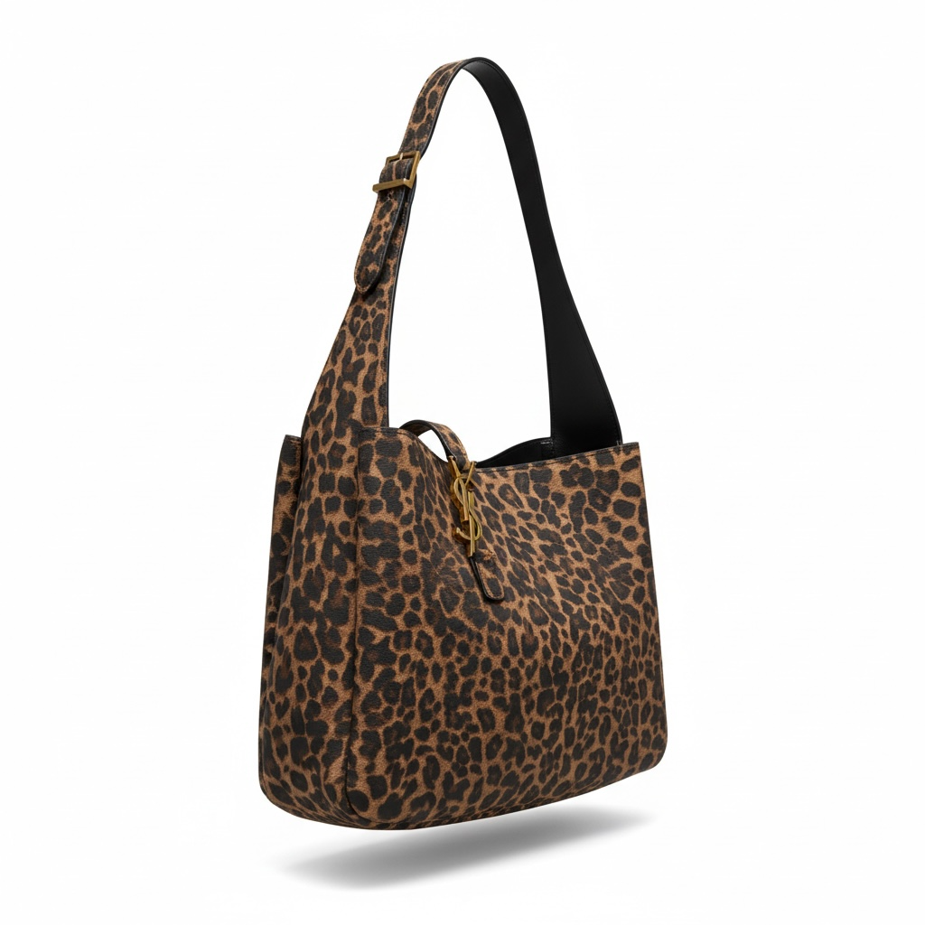 πβ¨ Saint Laurent Leopard Print Hobo Bag β¨π
