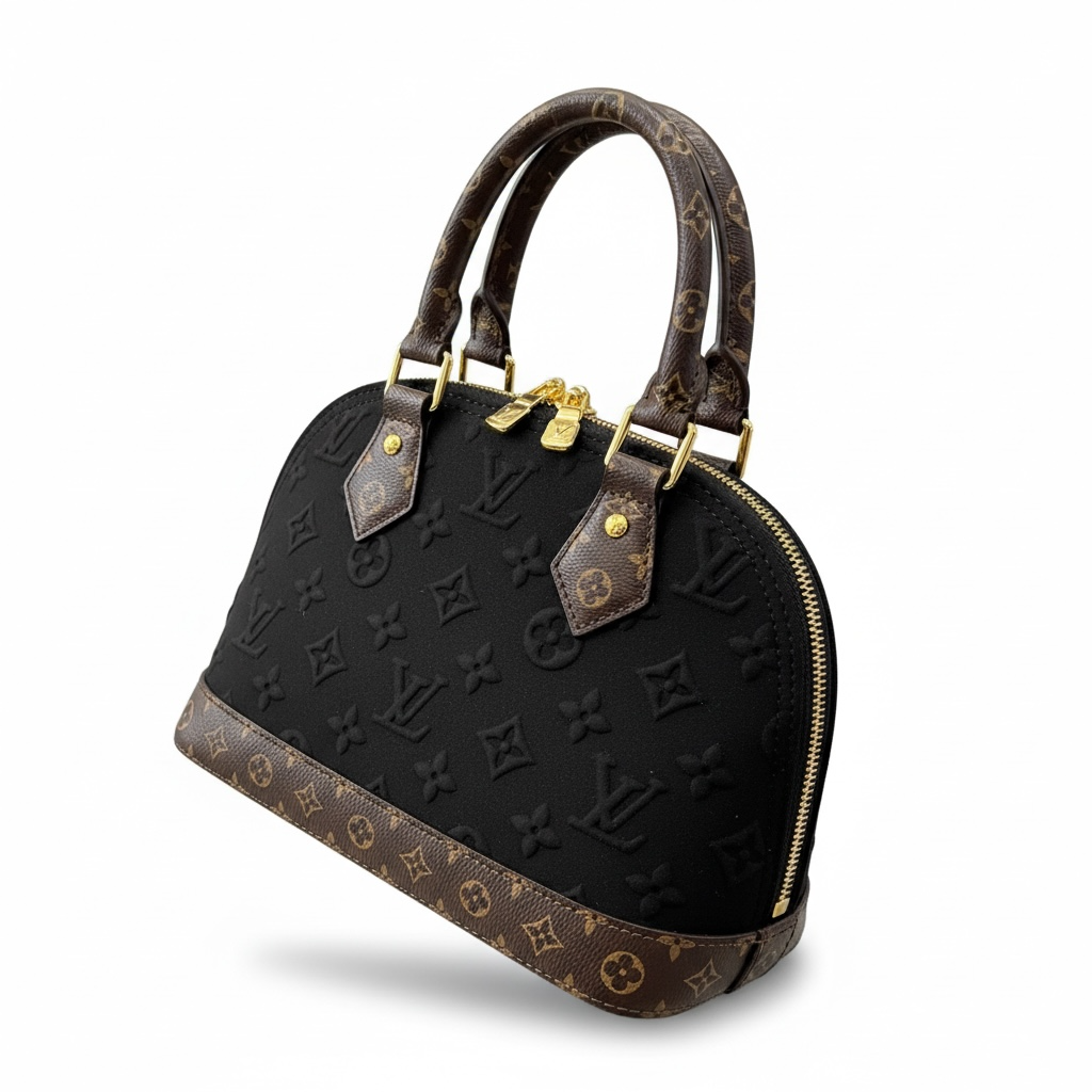 πβ¨ Louis Vuitton Alma BB β Black Embossed Monogram Bag β¨π€