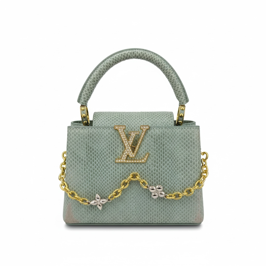 Louis Vuitton LV Mini Top-Handle Bag β Sage Green πβ¨