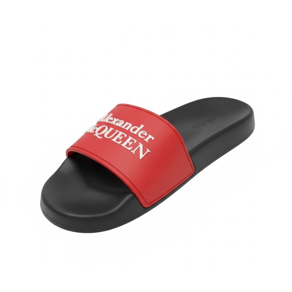 Alexander McQueen Logo Slides π΄π€ | Bold Luxury Summer Statement ππ₯
